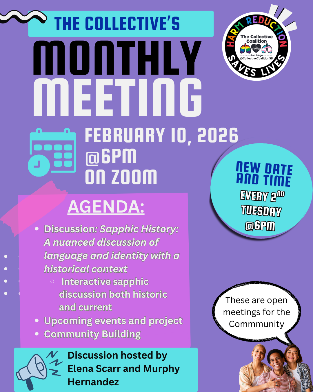 ⭐️February Collective Monthly Meeting⭐️