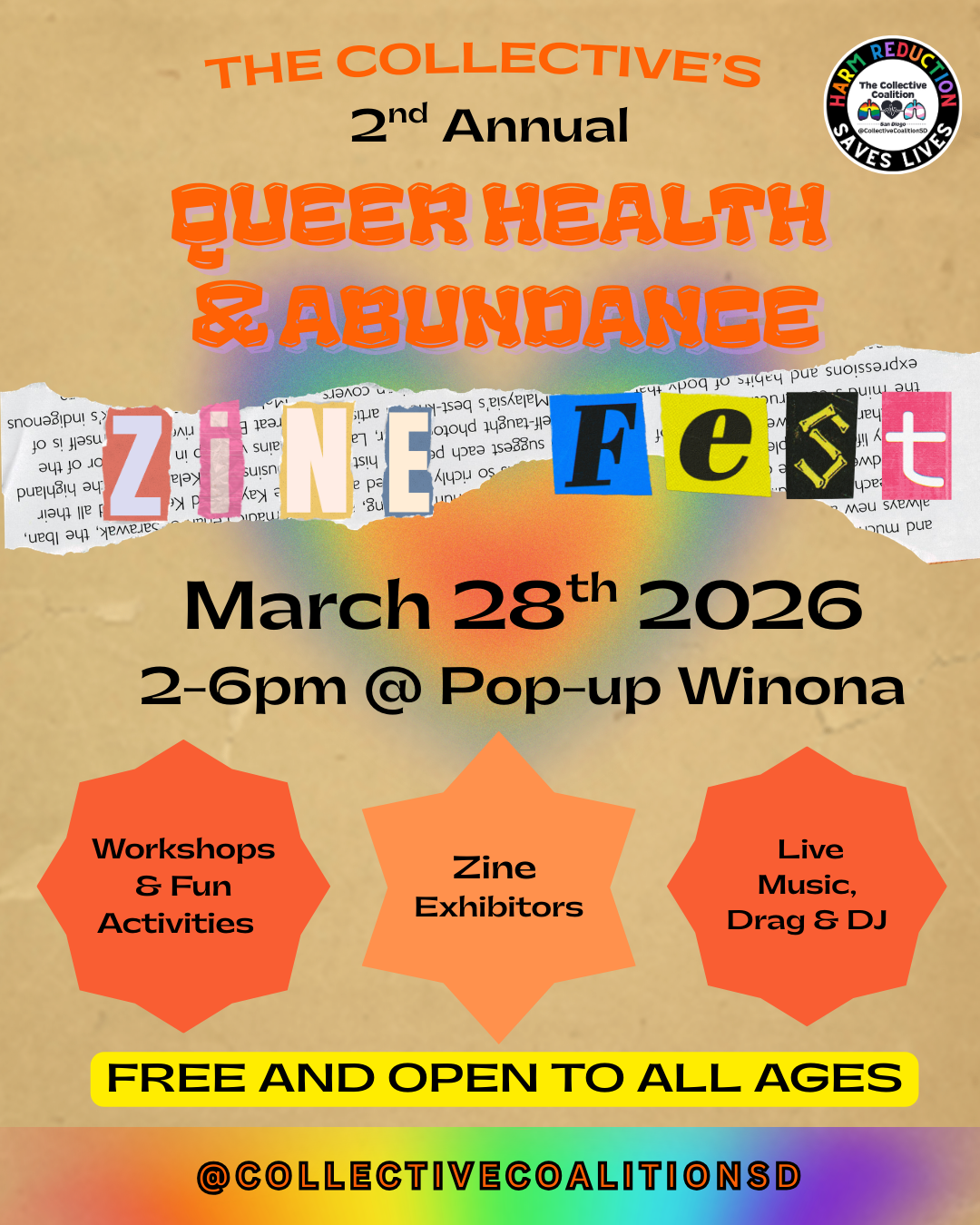 Queer Health and Abundance: Zine Fest