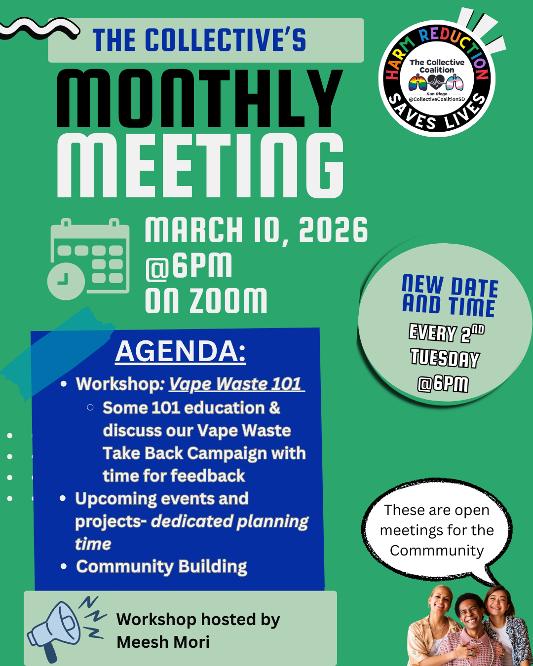 ⭐️March Collective Monthly Meeting⭐️