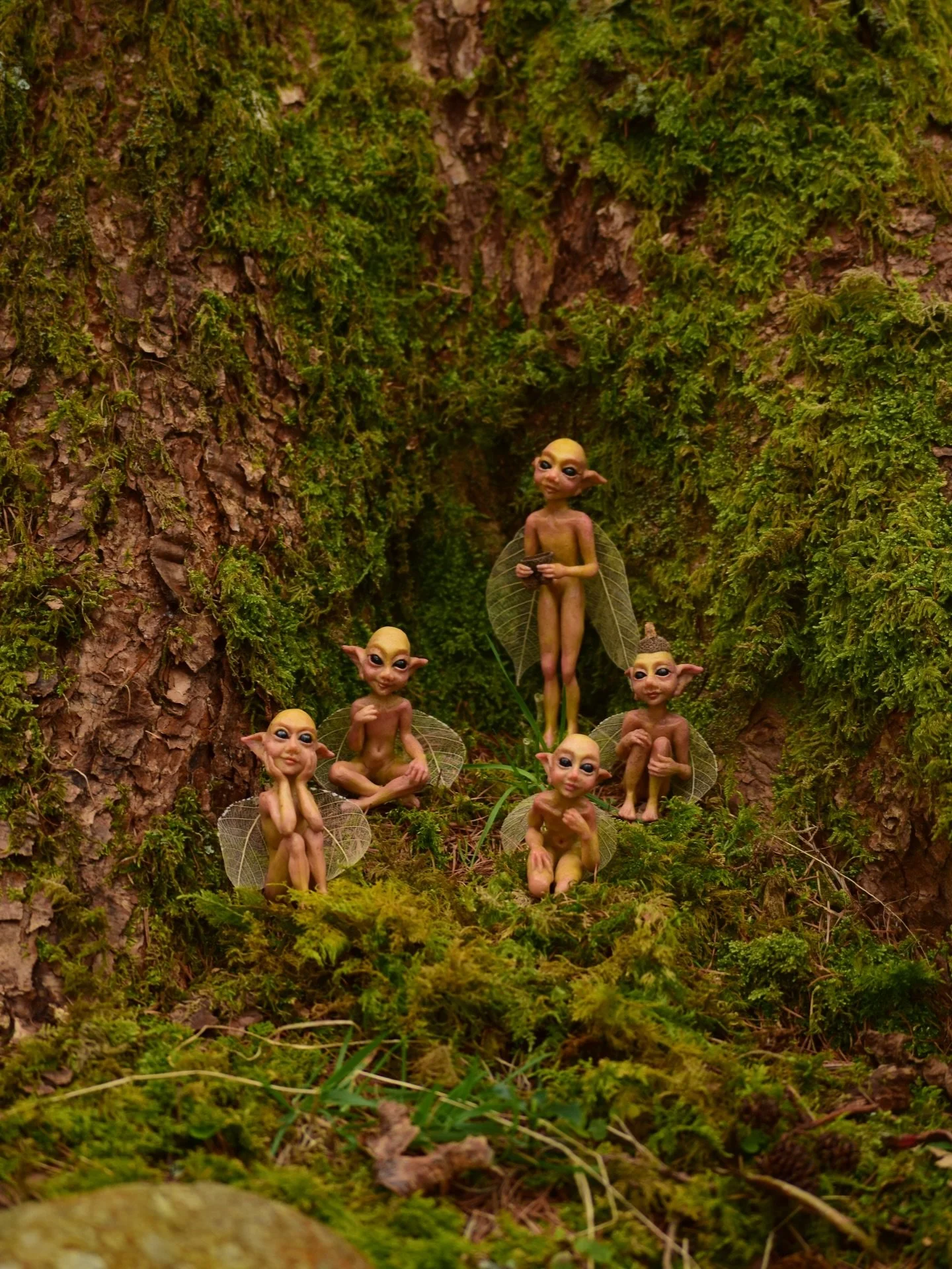For the first time ever, a collection of miniature faeries have revealed itself, the smallest beings I have ever created, each one formed with impossibly fine details&hellip; and something strangely watchful about them.
They feel different.
As if the