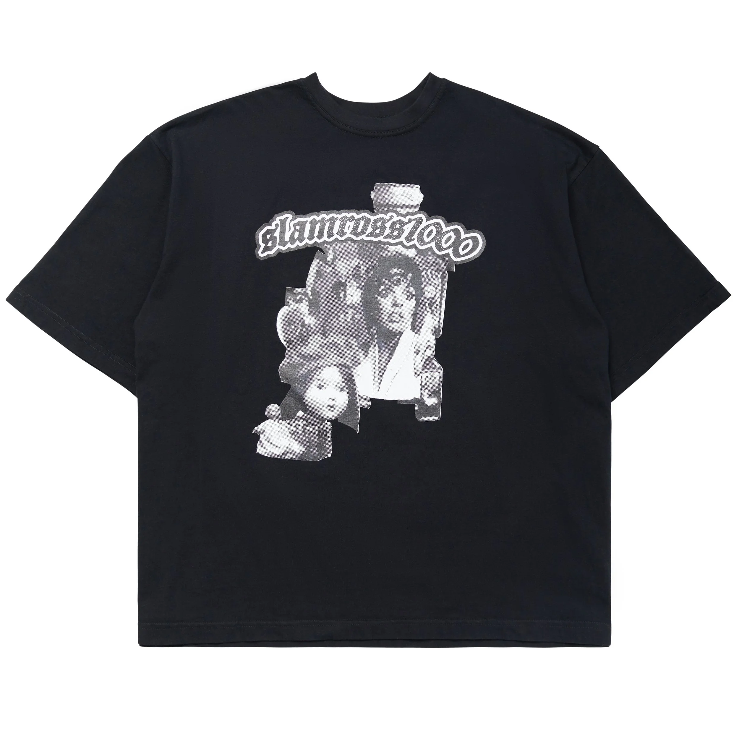 Collage T-Shirt in Black