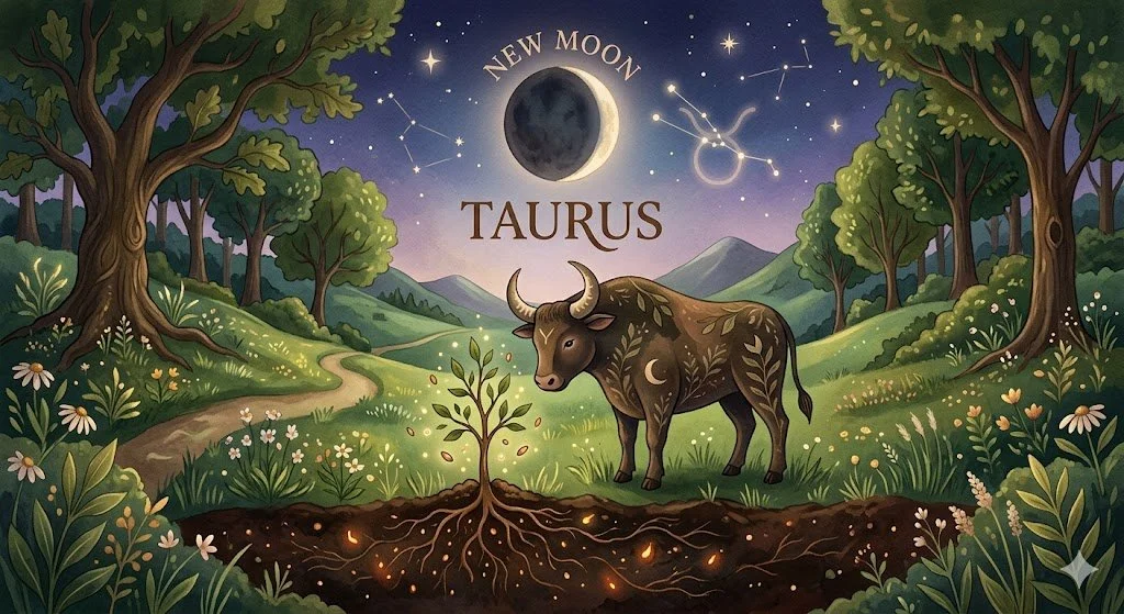 Seeds of the Bull: New Moon in Taurus 2026