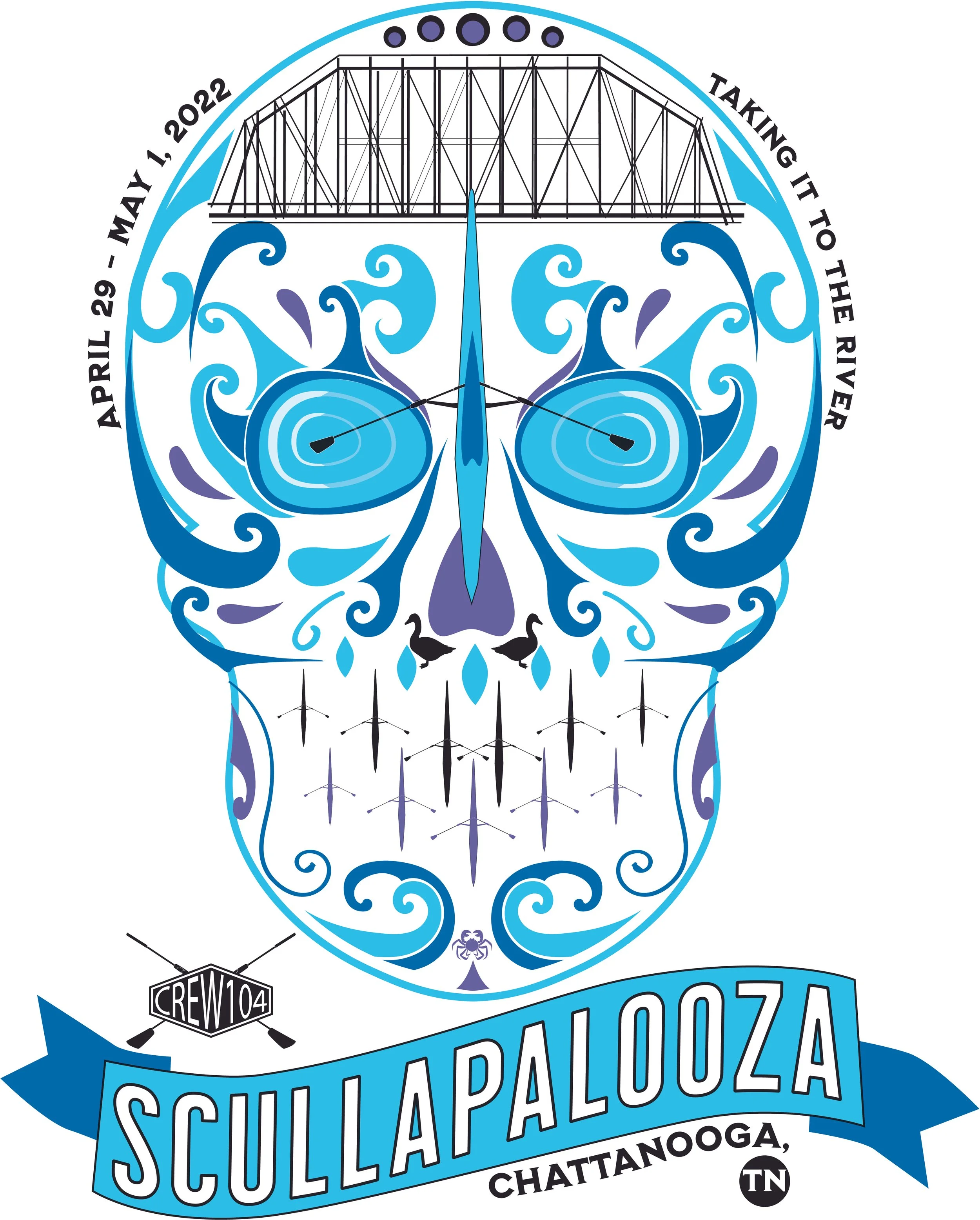 Scullapalooza Branding Design