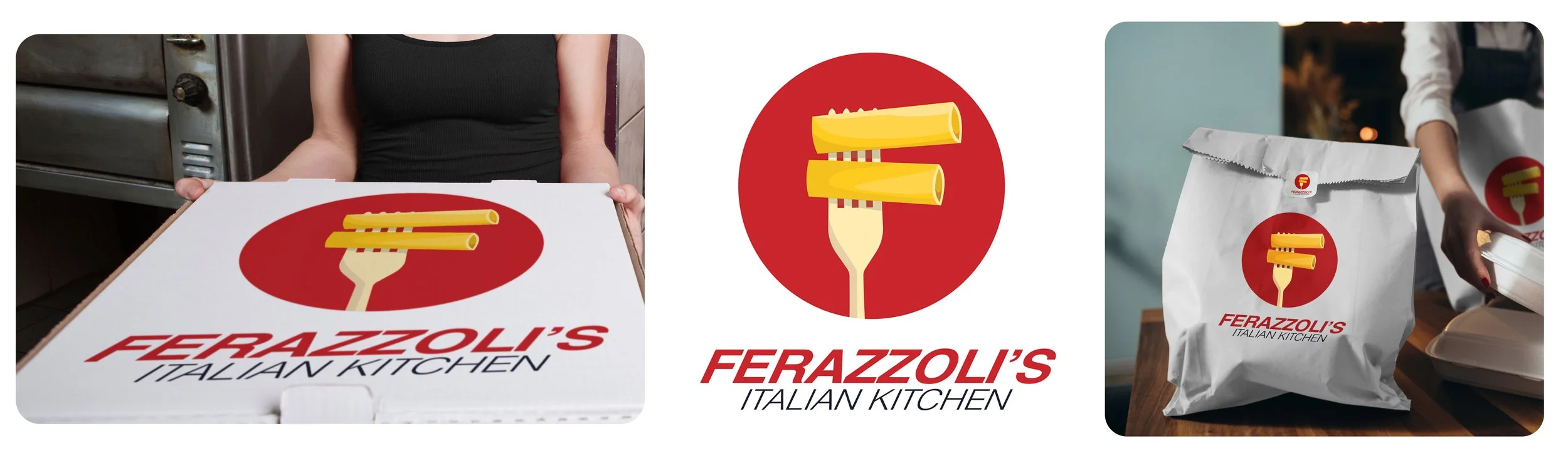 Ferazzoli's Italian Kitchen Logo Design