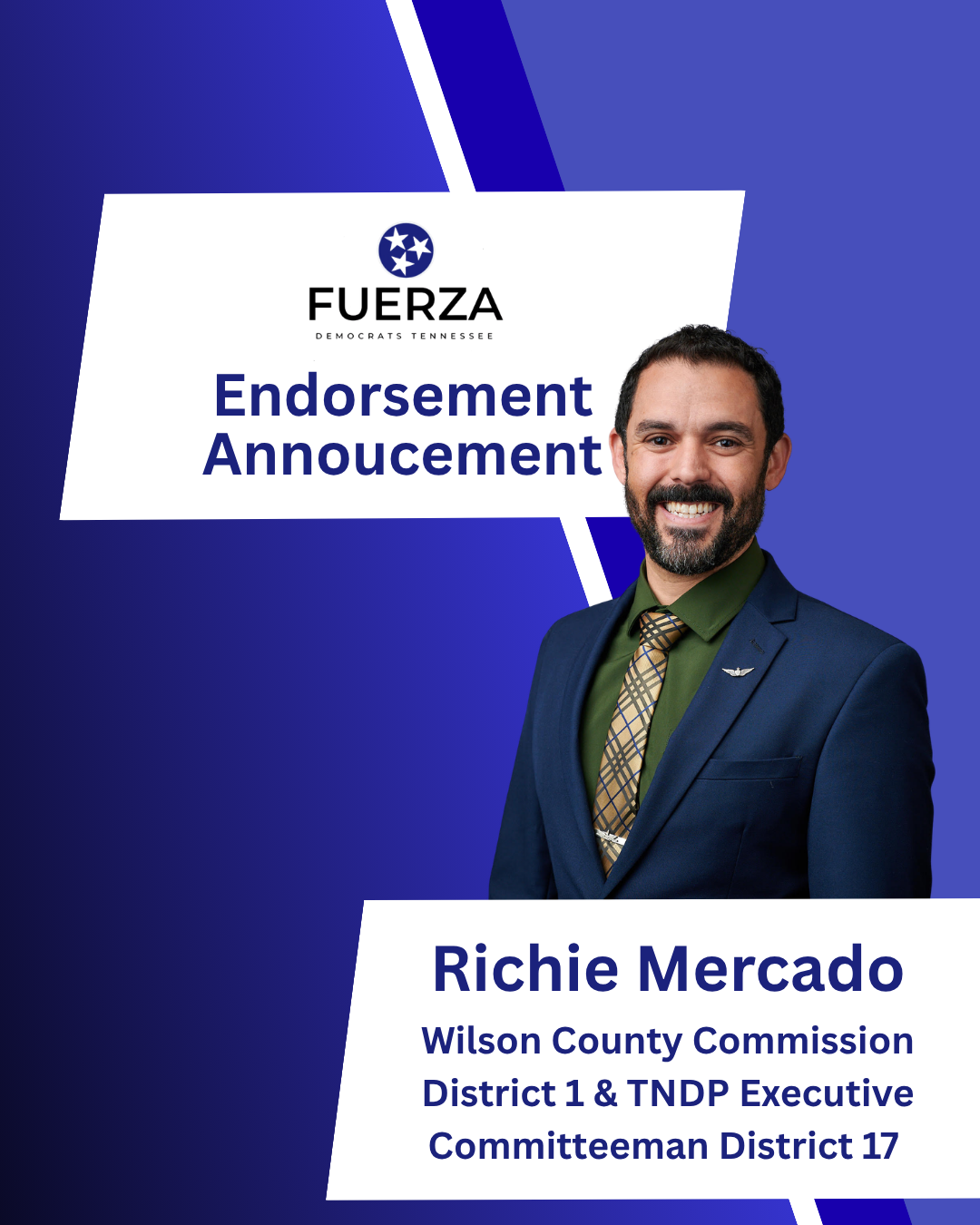 Endorsement Announcement: Richie Mercado