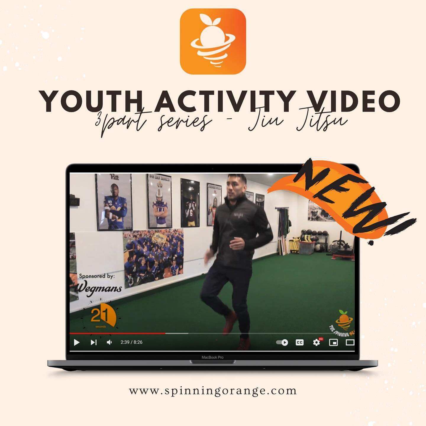 Our 3 part Jiu Jitsu youth series is live! Each workout is only 7min in length and can be completed without any equipment! 
We thank @wegmans for sponsoring our videos! 
#homeschool #fitkids #healthykids