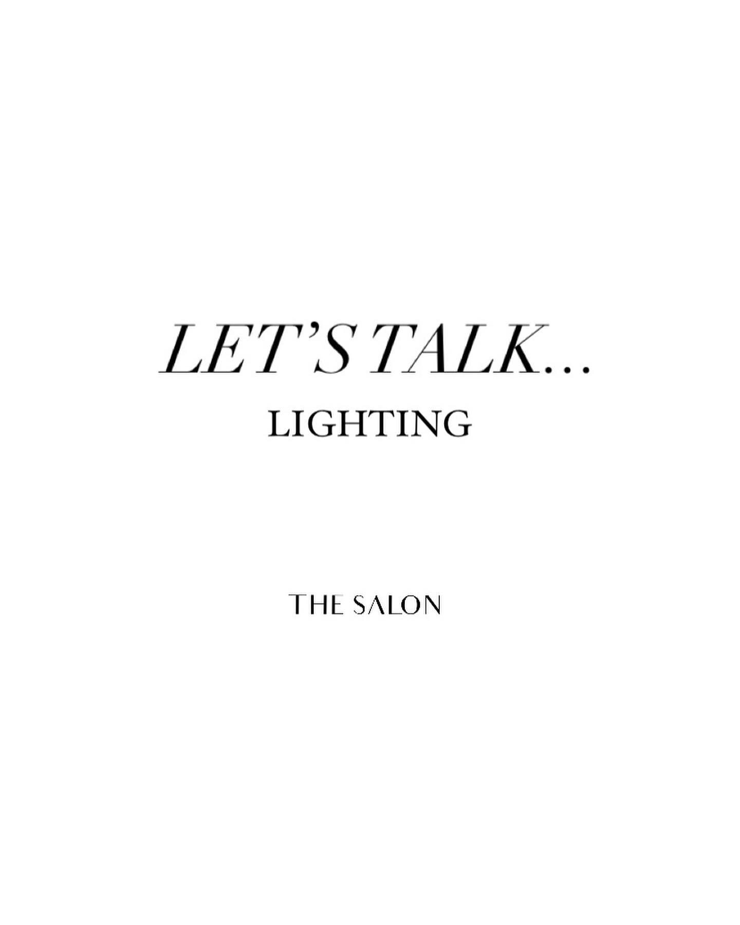 LETS TALK - Lighting 🗣

You&rsquo;ll want to SAVE this post! ℹ️

Have you ever noticed you are loving your hair colour in the salon, only to get into the car/your bathroom and feel it&rsquo;s &lsquo;gold/dull/etc&rsquo;. 

Well here&rsquo;s why! 

L