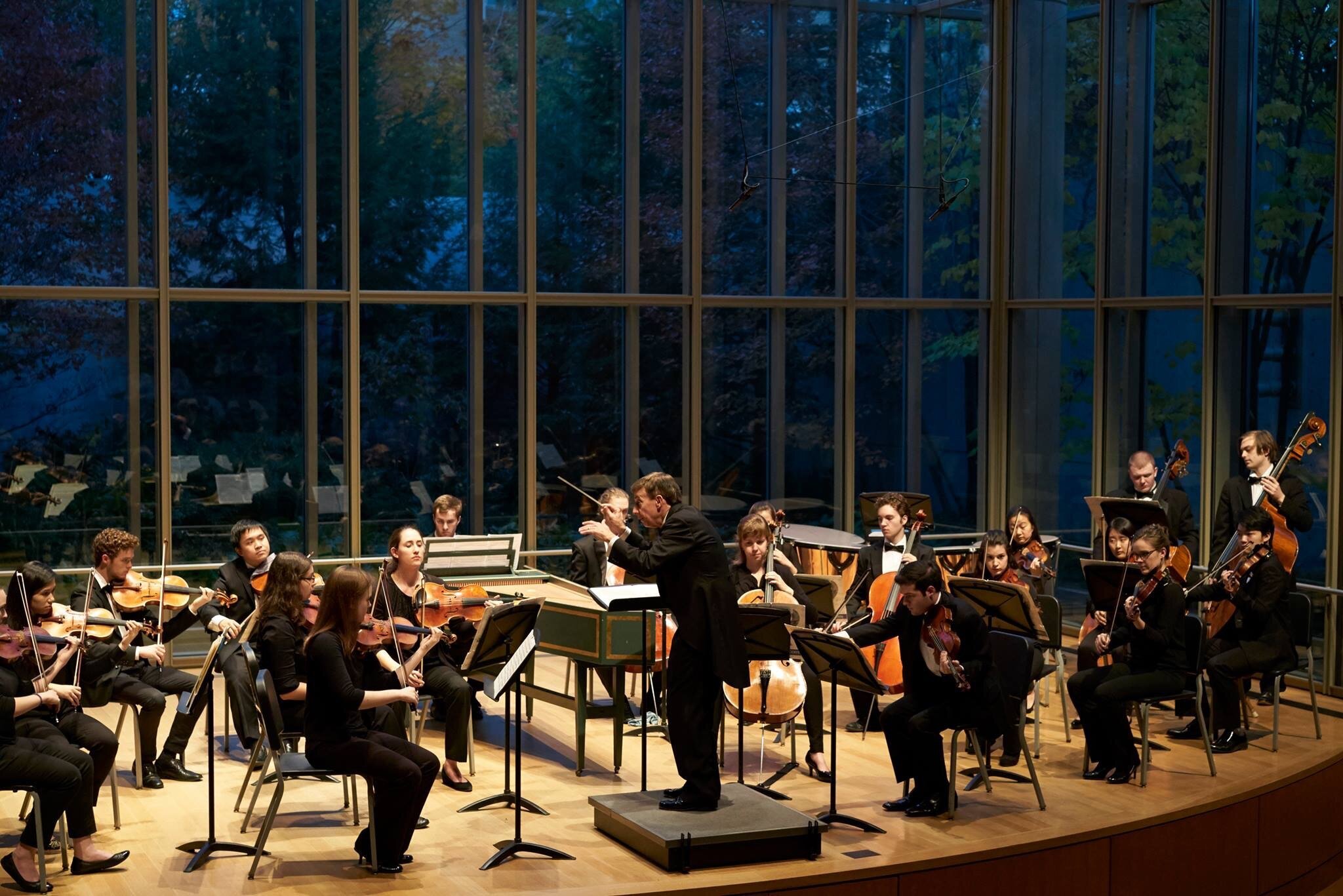 Playing Harpsichord With The Cleveland Institute of Music Chamber Orchestra