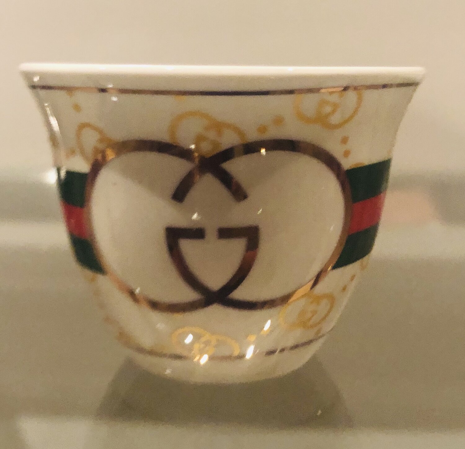 Chanel inspired espresso cups and - P's Creative Creations