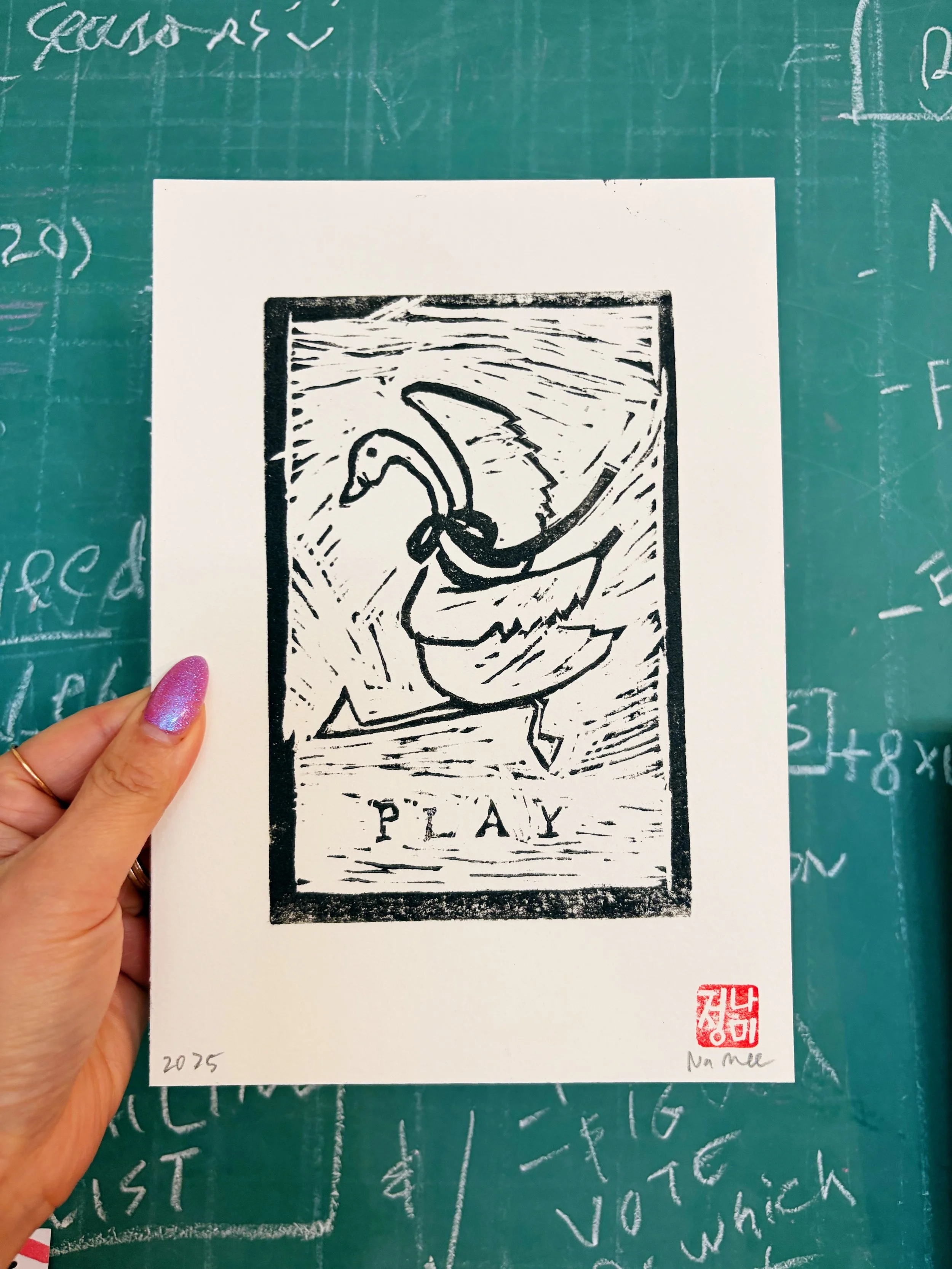 Art Print: PLAY GOOSE