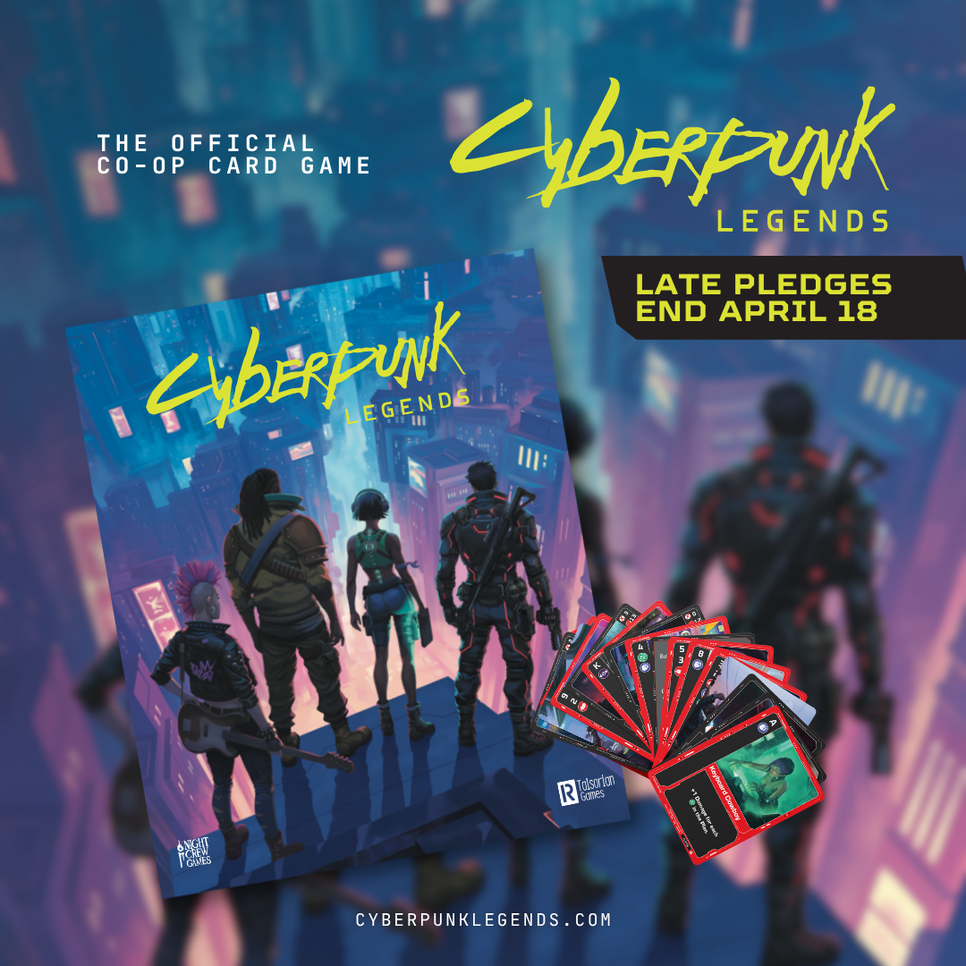 Ad campaign for Cyberpunk Legends, for Night Crew Games (2026)