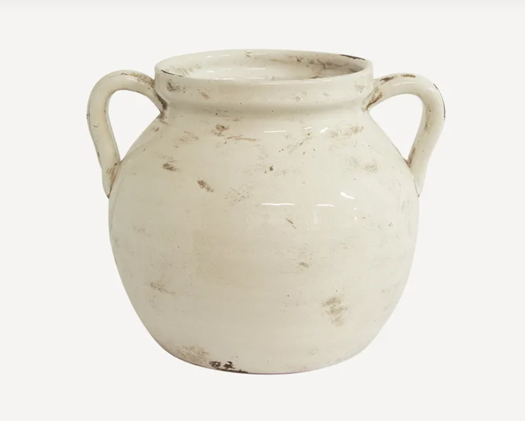 Luna Aged White Urn