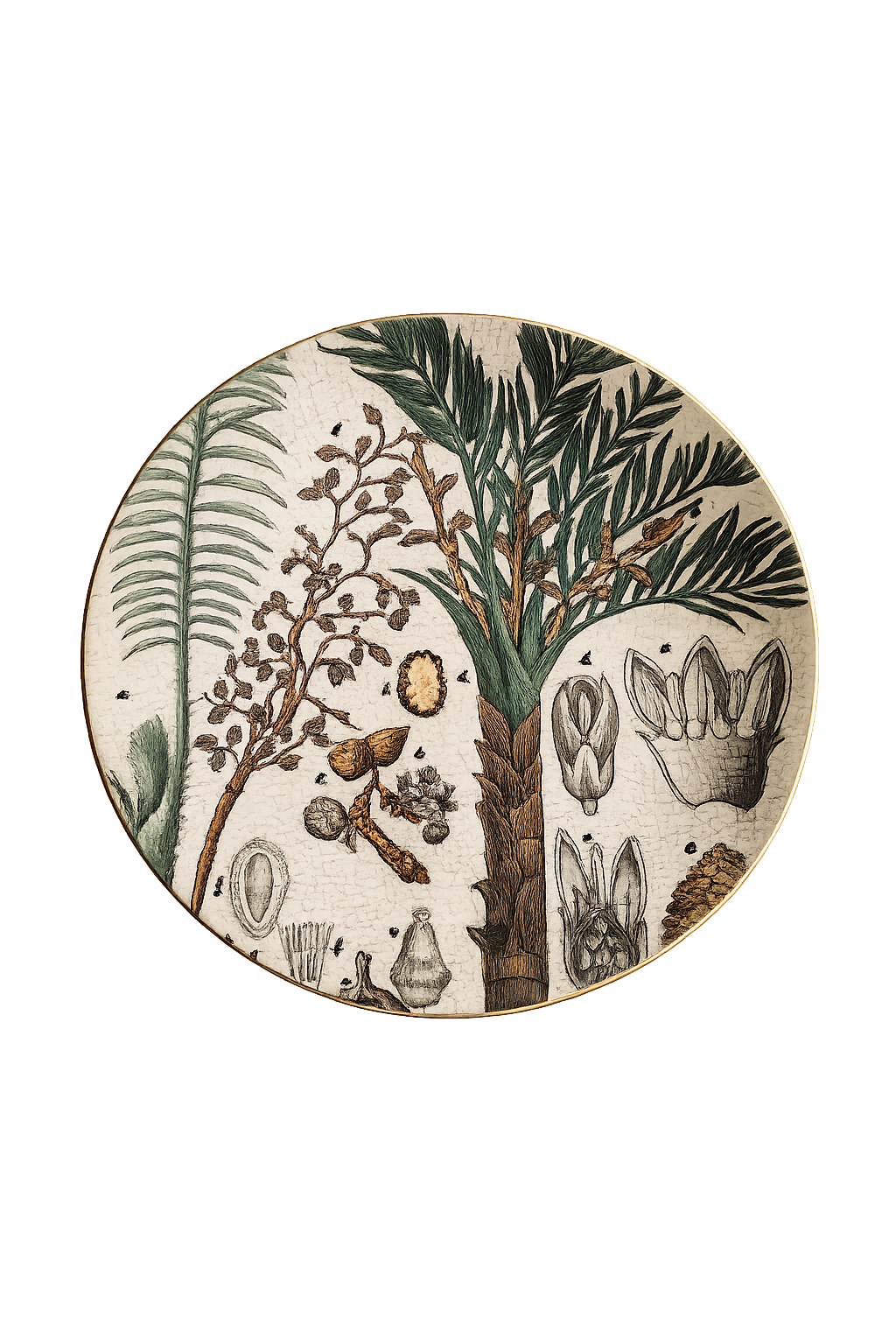 Jungla Wall Plate - Palma