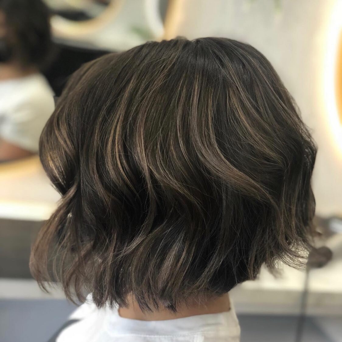 Throwback to this stylish textured bob on the lovely Natalie. Could you wear this?