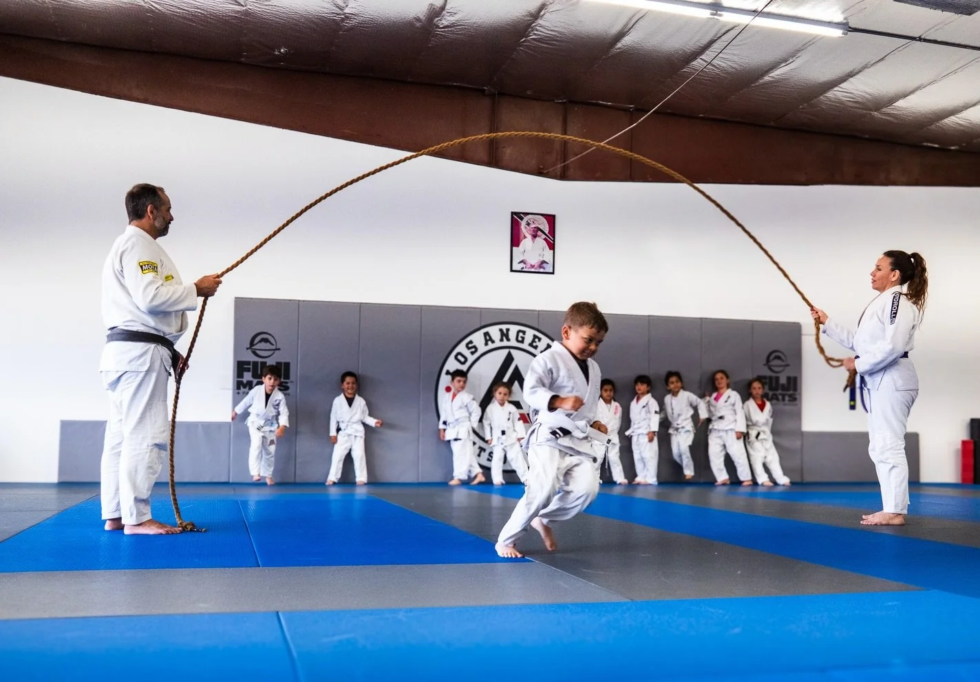 🌱 Teach them young!

Kids have fun and play while learning important fundamental Jiu-Jitsu techniques like timing, base, keeping distance, and taking the back. 🥋 

Monday: 
4pm Kids 4-6 years old
5pm Kids 7-12 years old

Tuesday:
5pm Kids 4-6 years