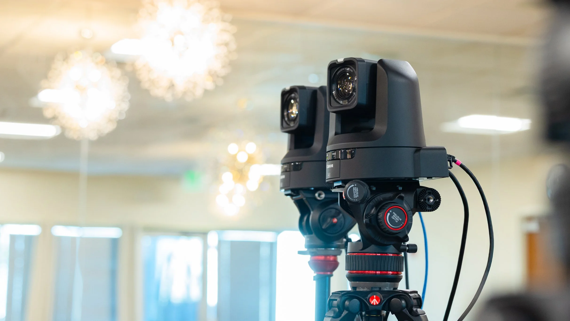 Canon PTZ Camera Set Up for Recording Speakers and Presentations