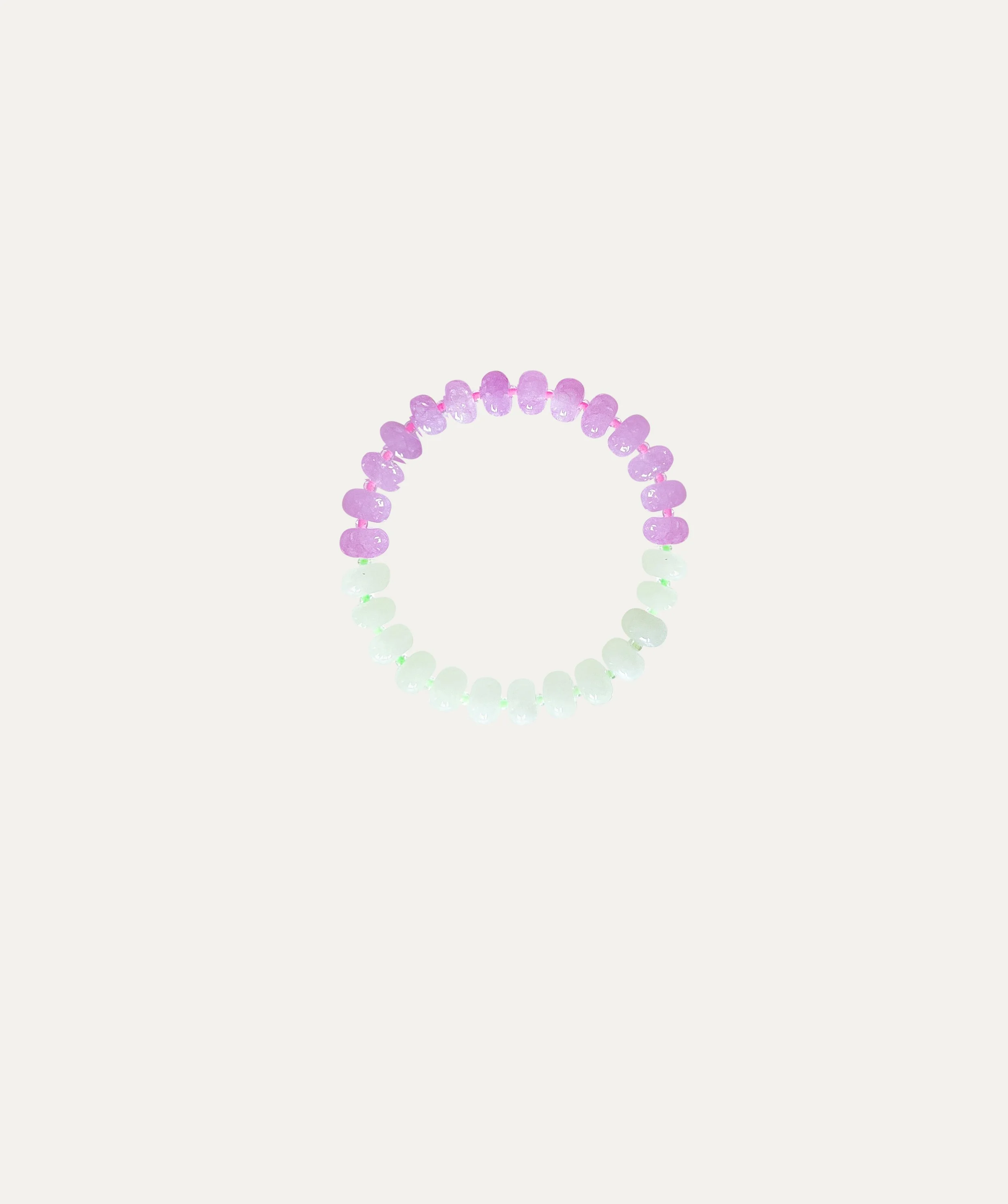 Lilac Sky - Personalised Jade Bracelet