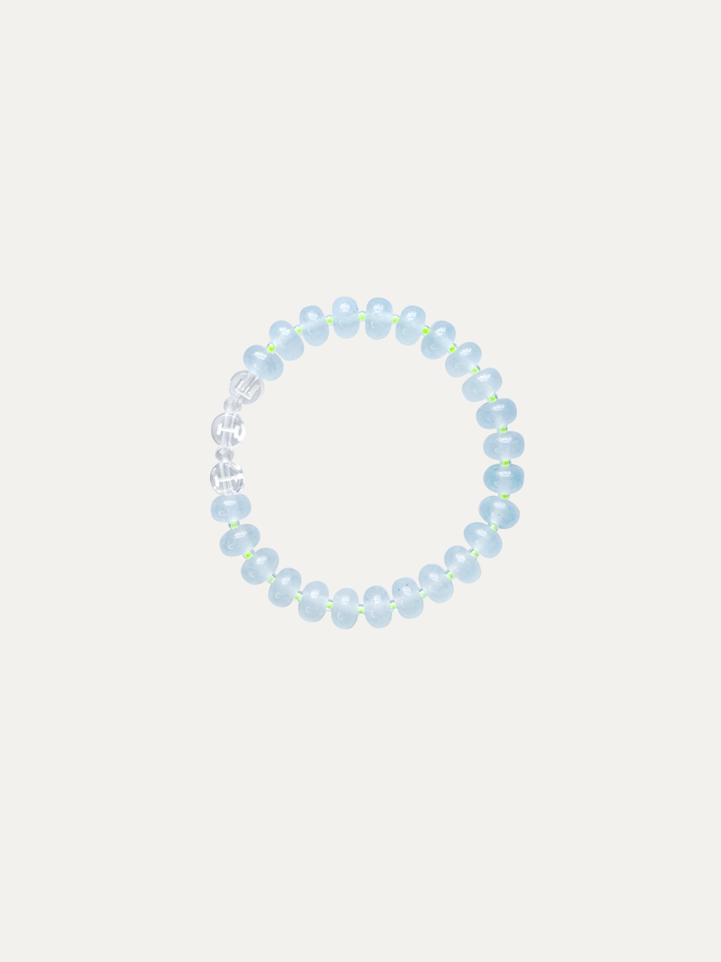 Blue Raspberry- Personalised Jade Bracelet