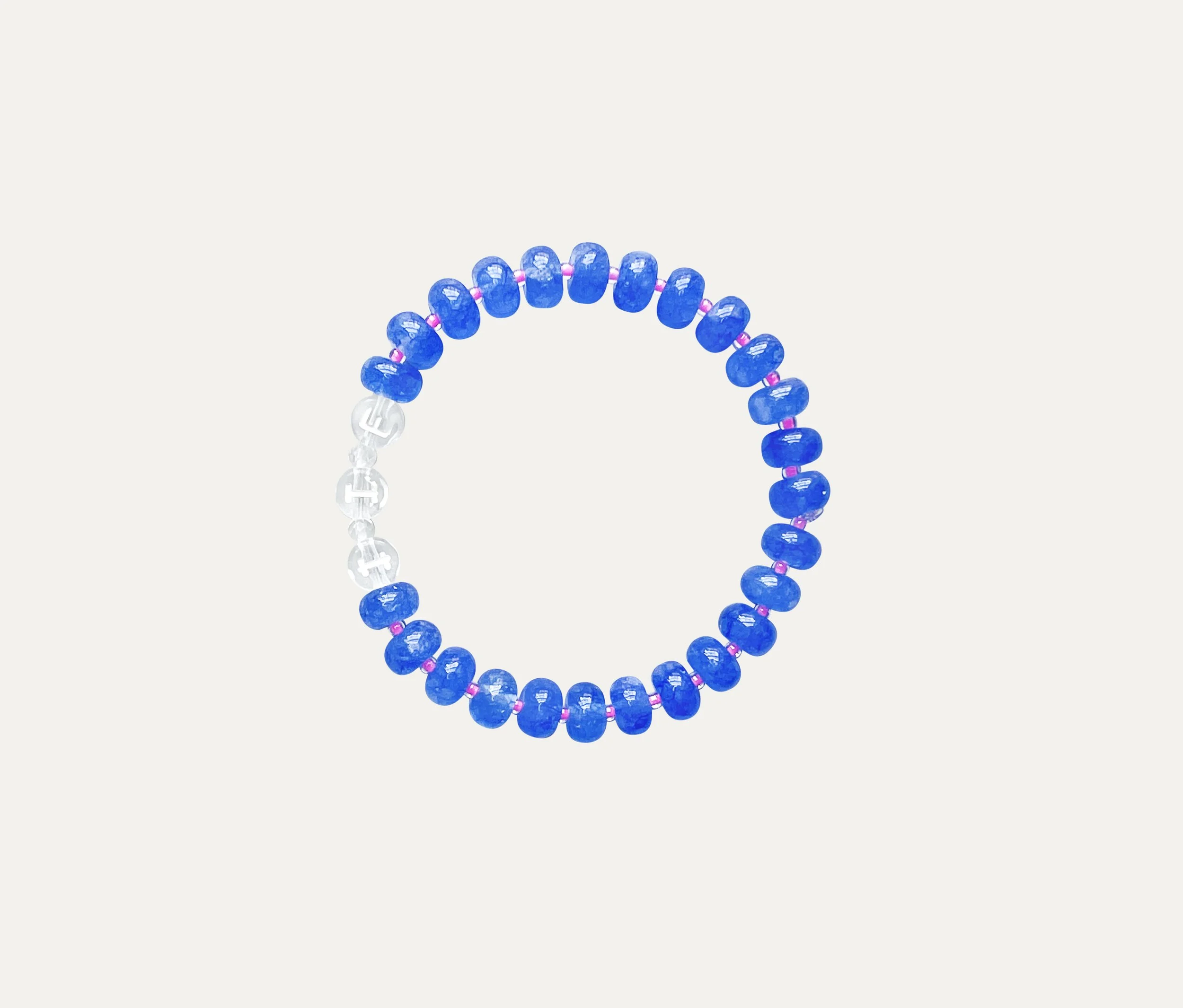 Blue Mood - Personalised Jade Bracelet