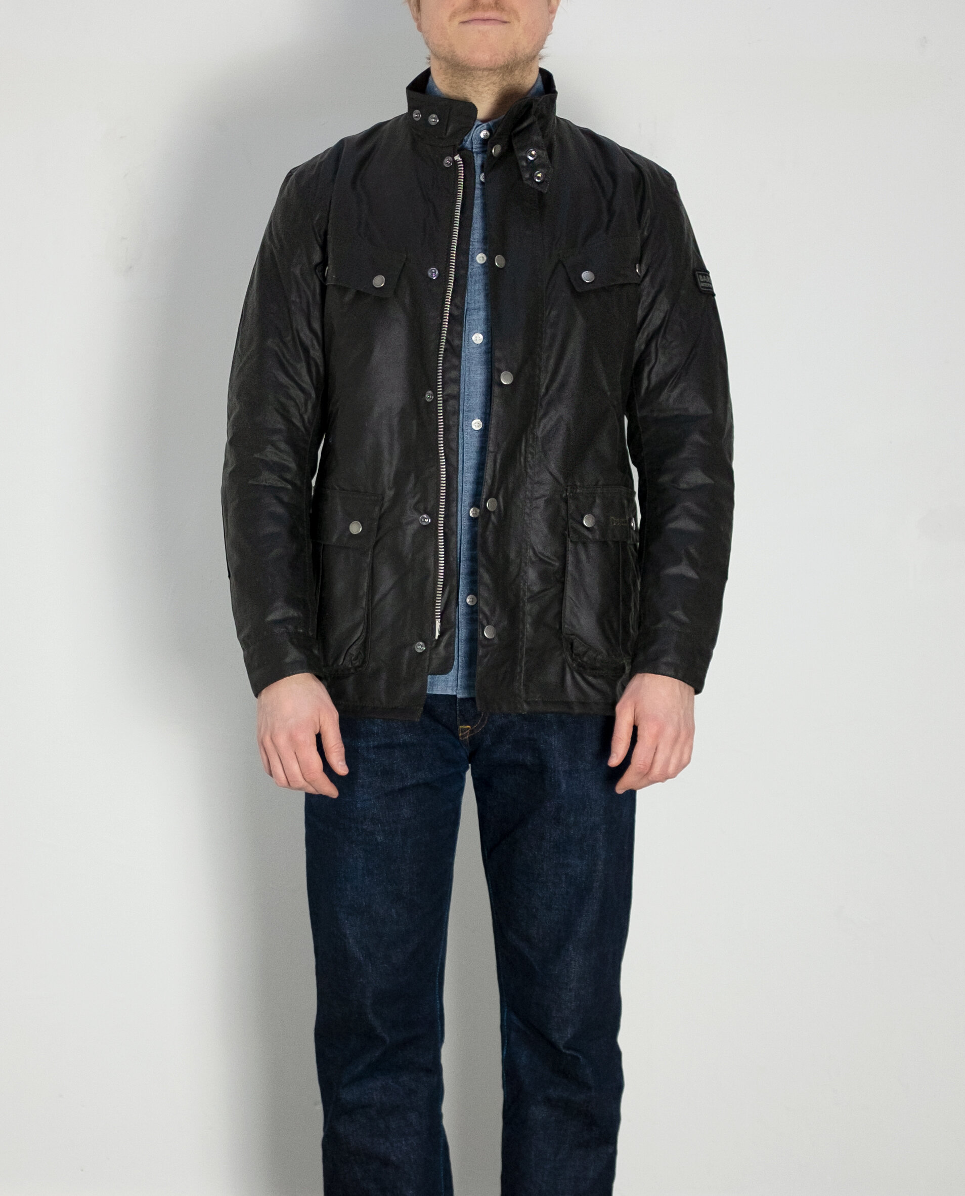 barbour duke jacket green