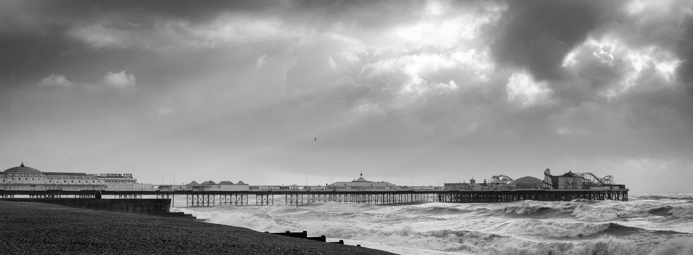 Clouds Gathering Over the Palace Pier