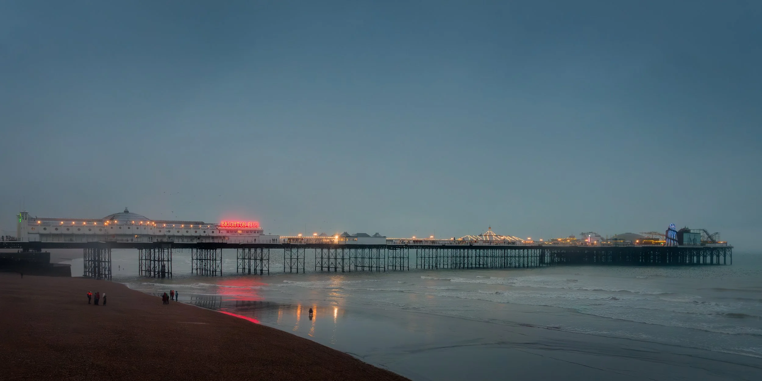 Brighton in February - Cold, Wet, Magnificent