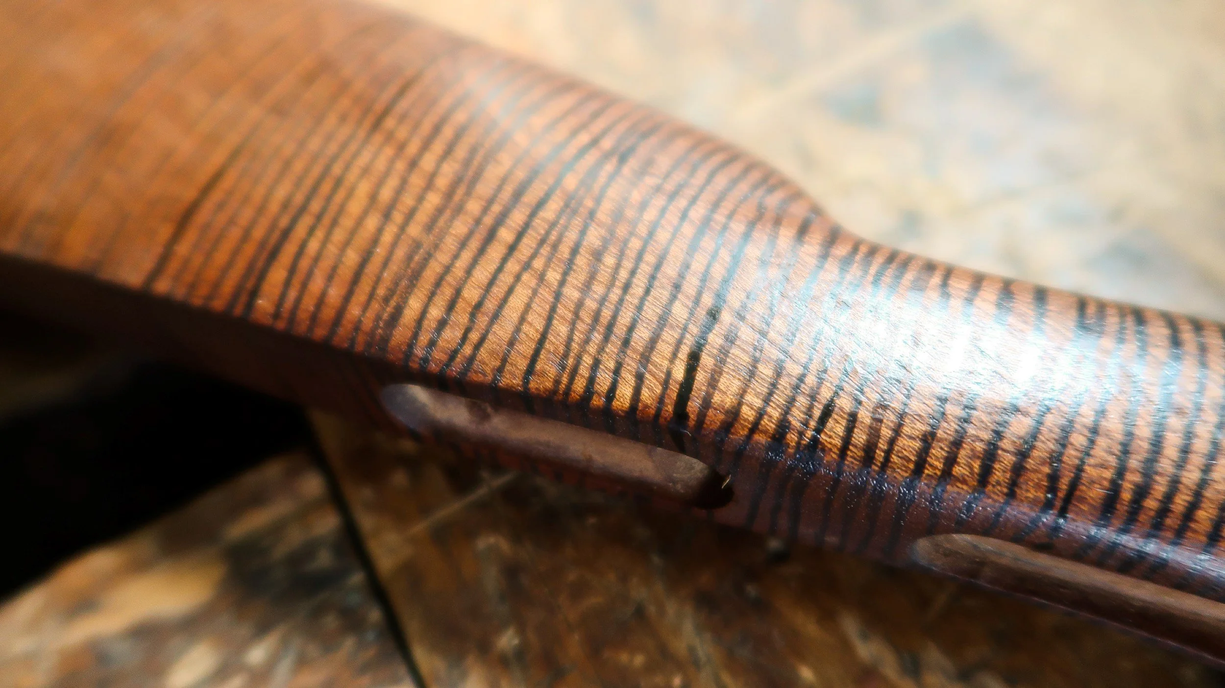 How to make Faux/fake "tiger stripe" Wood Grain Investarms Gemmer