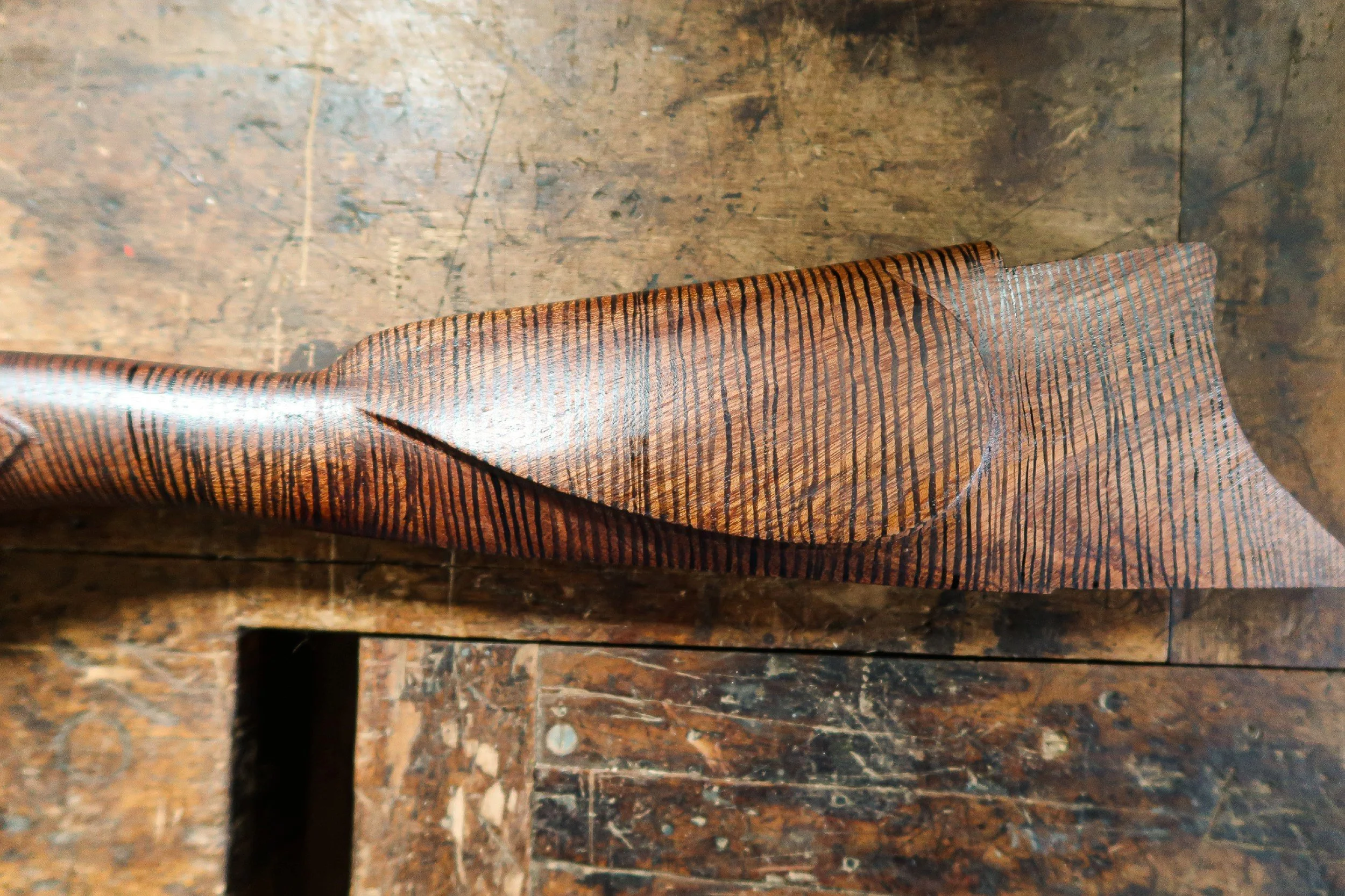 How to make Faux/fake "tiger stripe" Wood Grain Investarms Gemmer