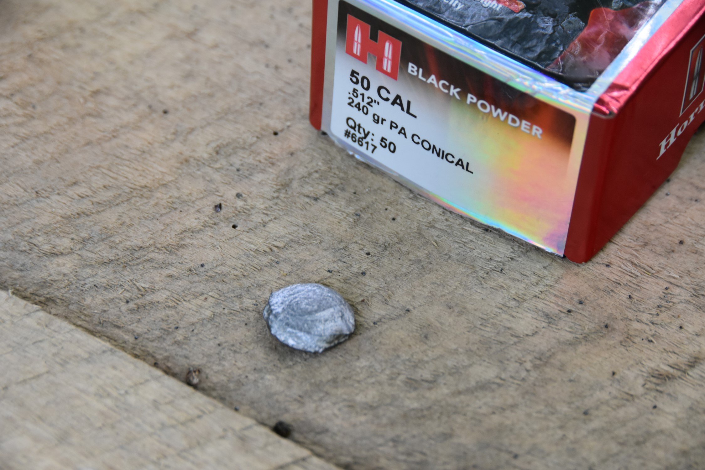 Hornady PA Conical Ballistic Test Result
