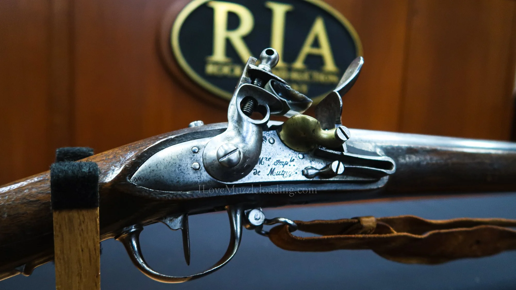 Space Musket Napoleonic Wars Era French Mutzig Model 1777 Flintlock Musket ...