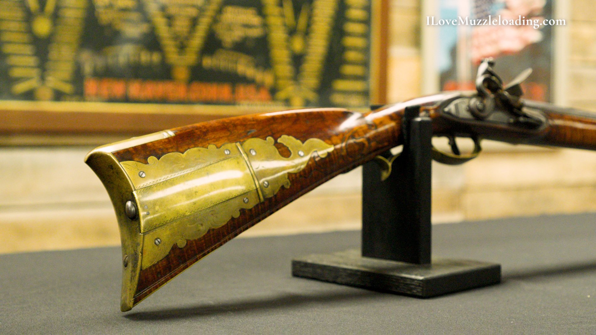 Born in 1776, becomes an American Gunsmith | Leonard Reedy Attributed Flintlock American Longrifle