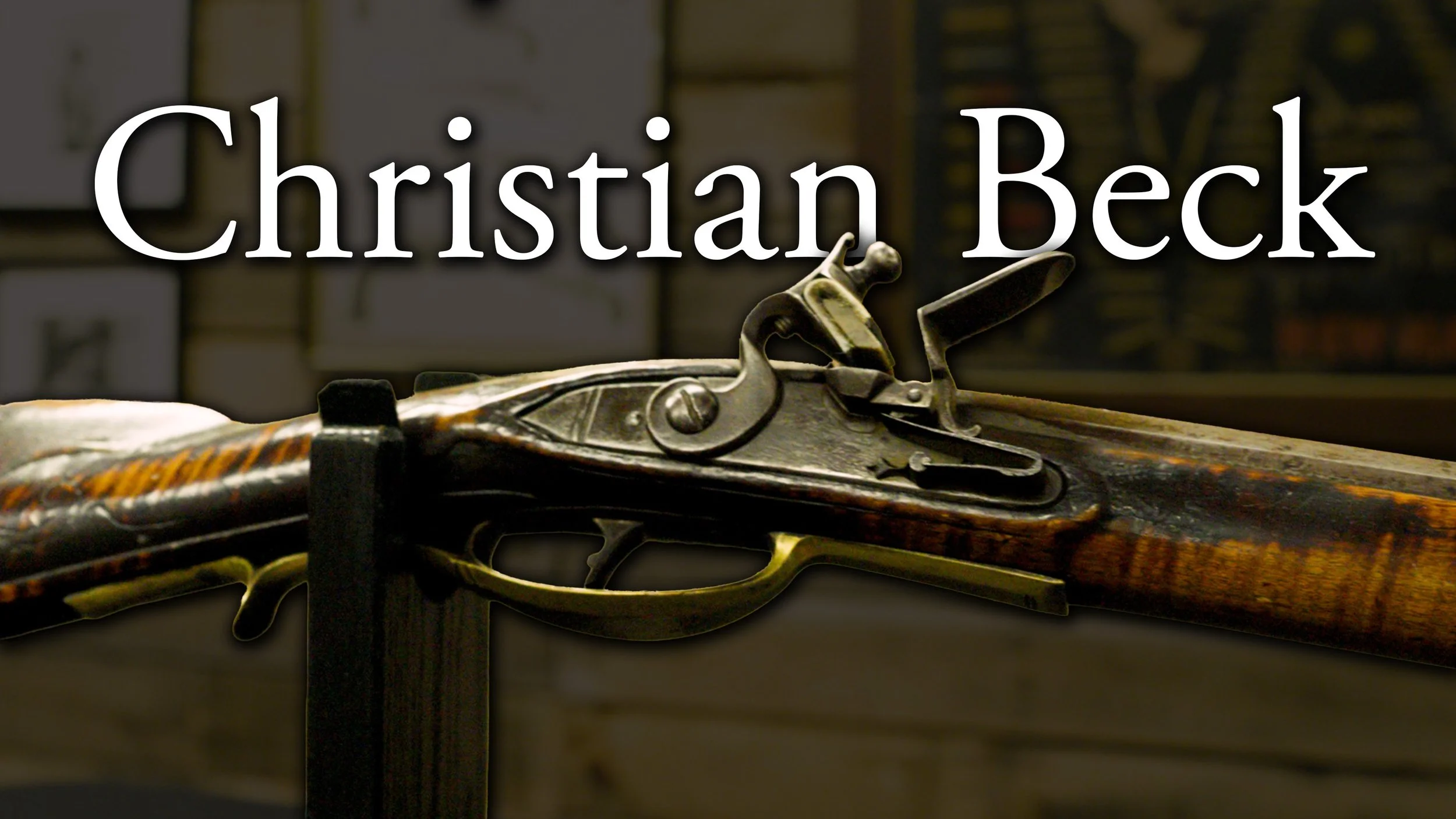 Son of a Master | Straight Rifled | Christian Beck Flintlock Golden Age American Long Rifle
