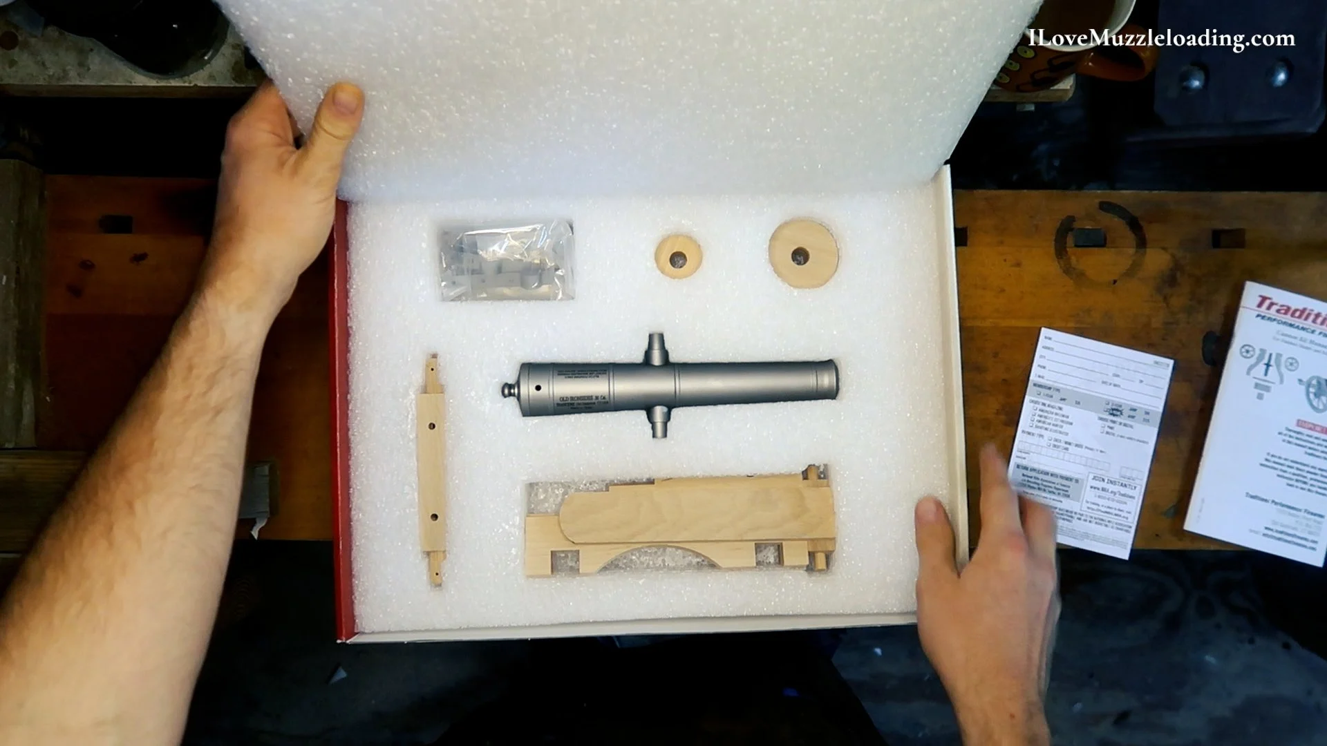 Let's Build a Cannon Traditions Mini Iron Sides Kit Full Tutorial