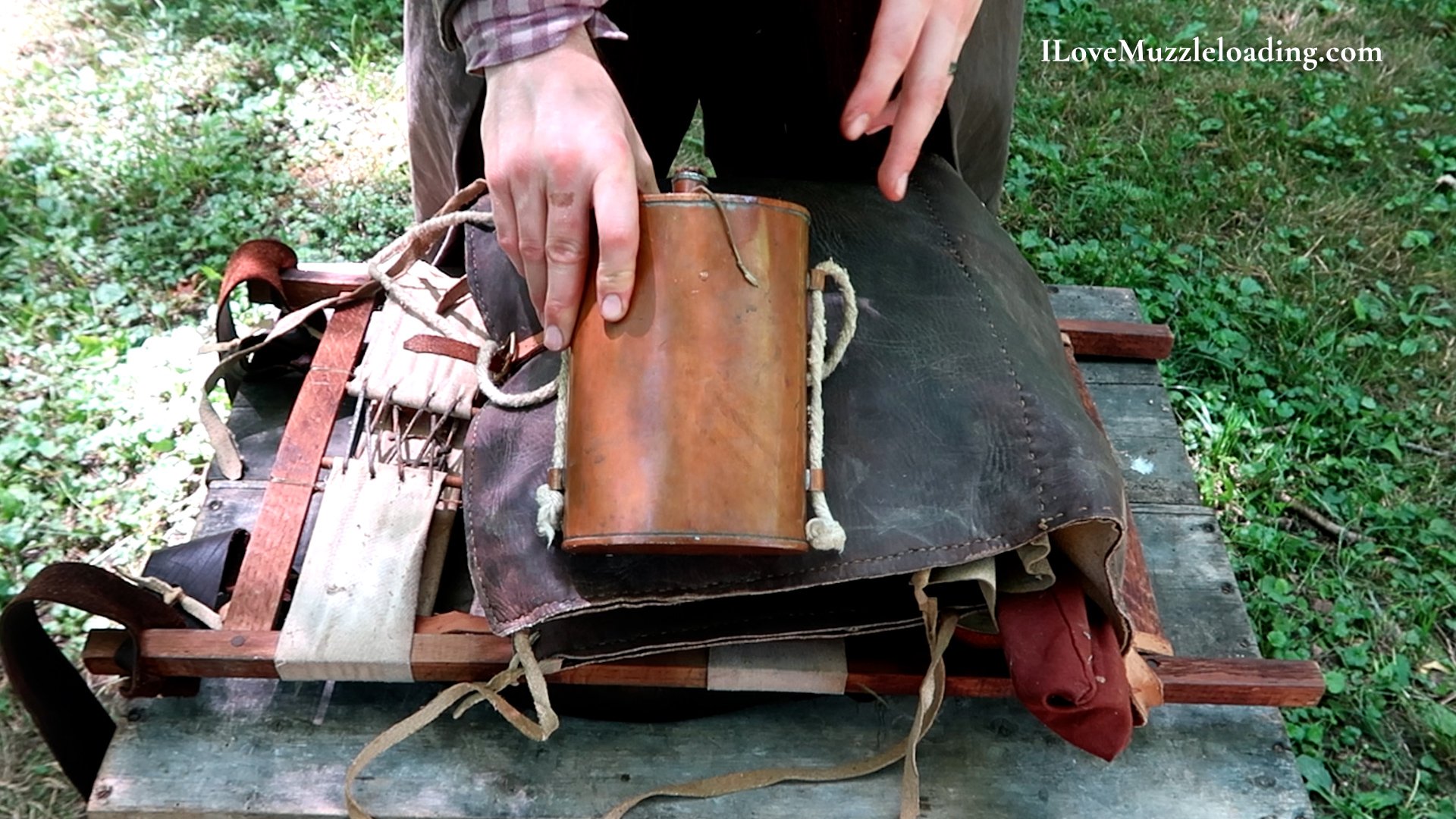 My 18th Century 'Trekking' Kit  BEGINNER Gear — I Love Muzzleloading
