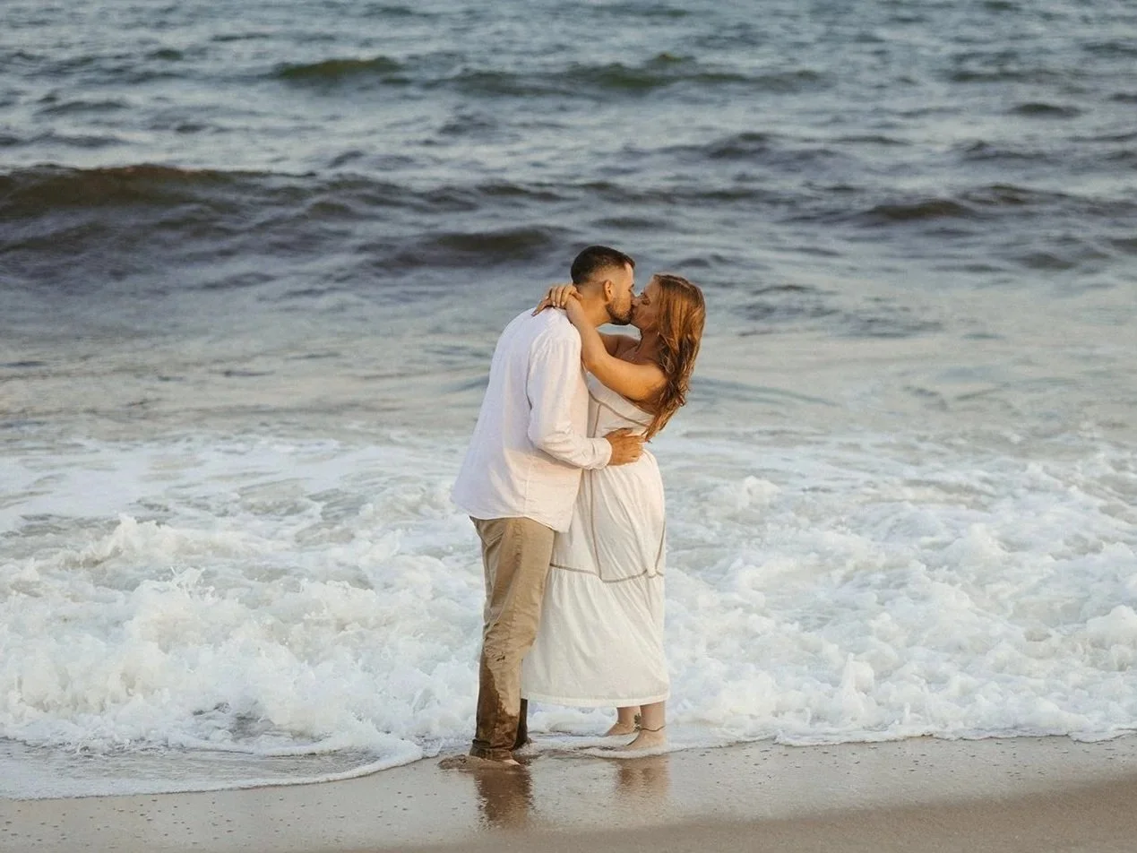 Engagement Shoot at Smith Point County Park - Documentary Style Long Island Wedding Photographer