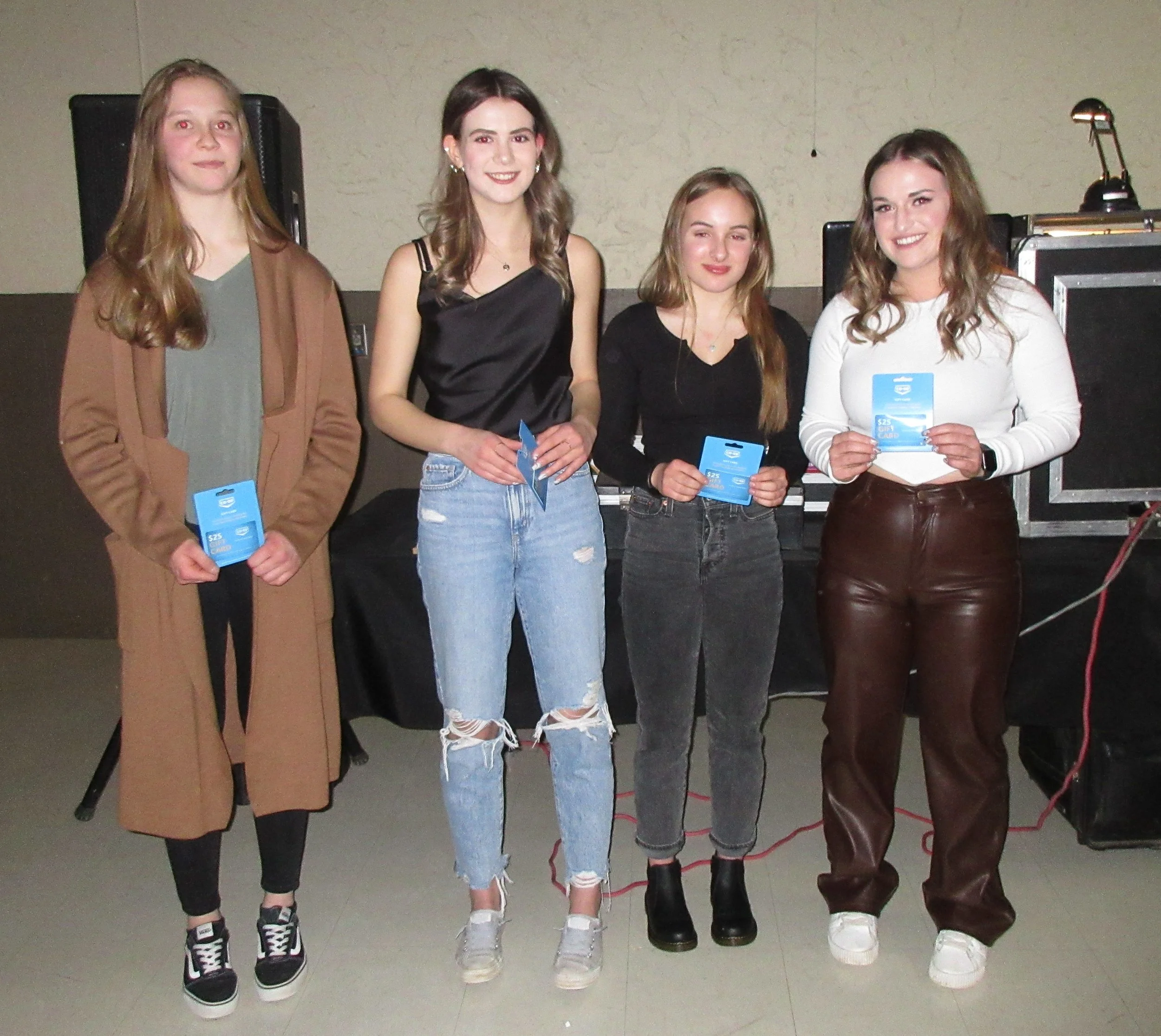 Senior Women's Award Winners 