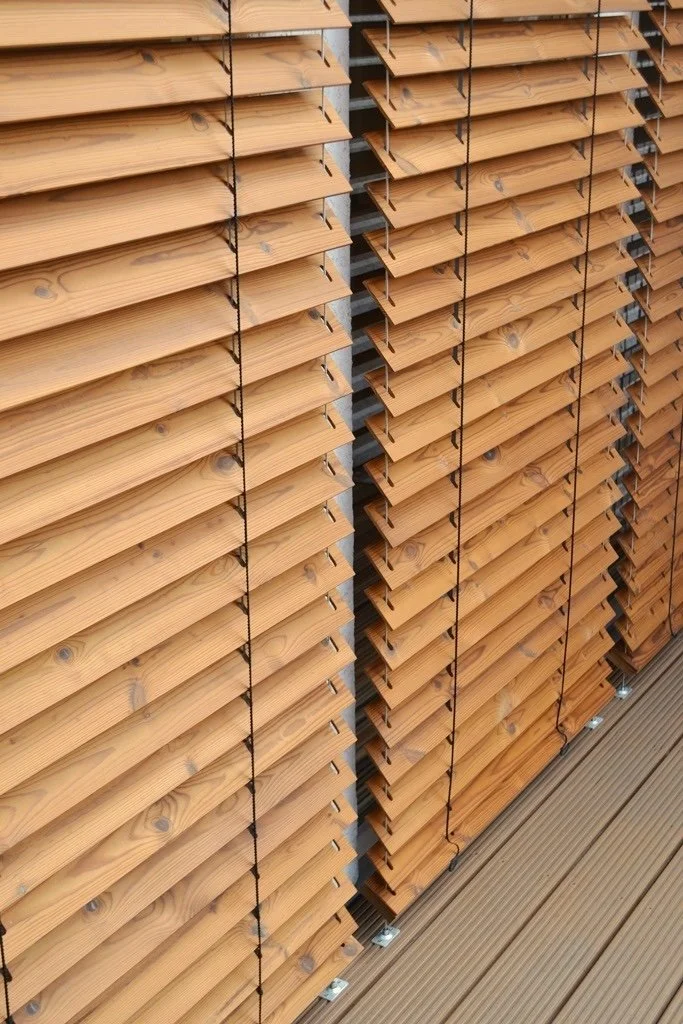 Udvendig solafskærmning