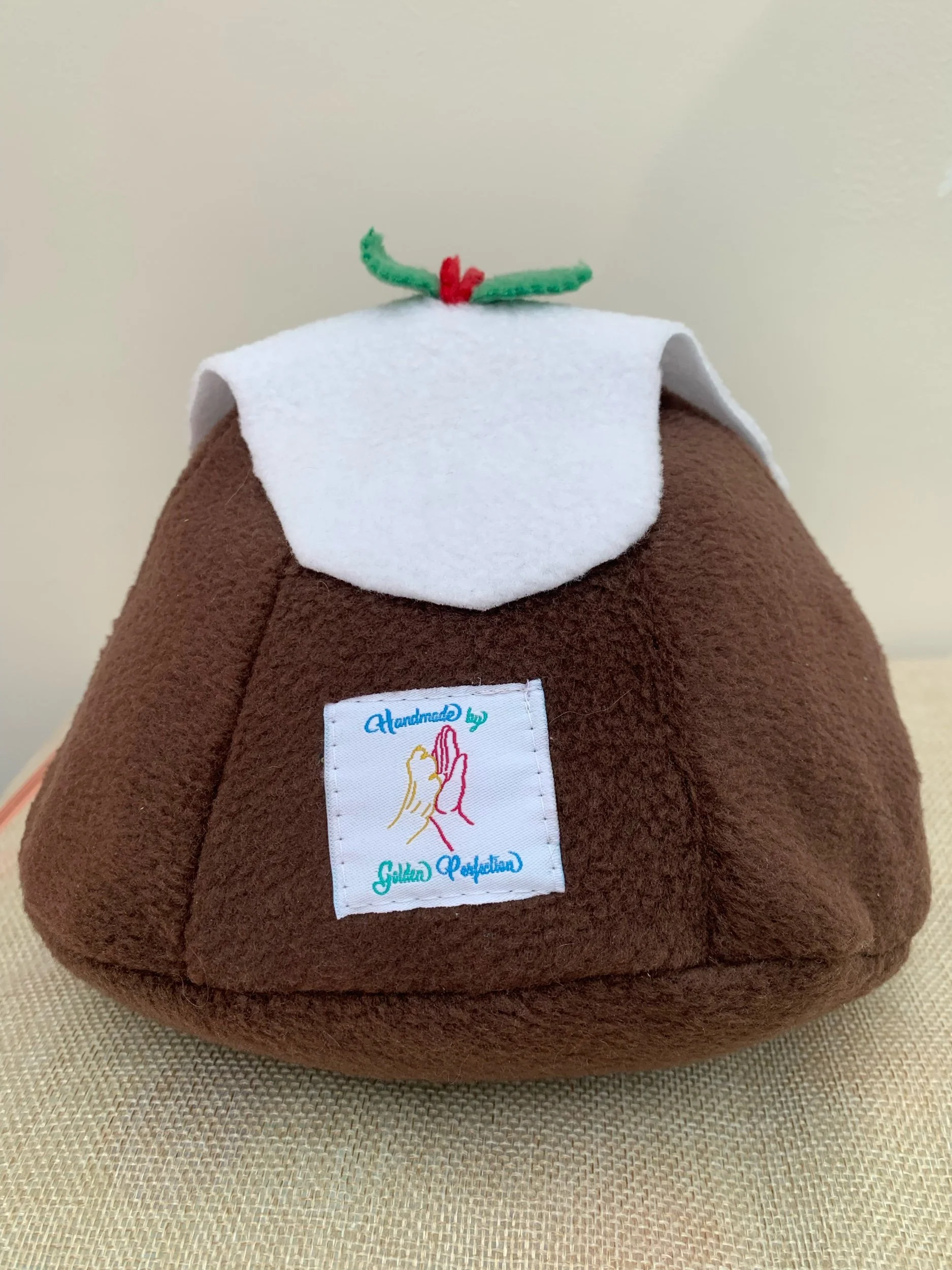 Handmade Dog Snuffle Pudding, interactive slow feeder, increasing mental stimulation and enrichment, handmade in Ireland