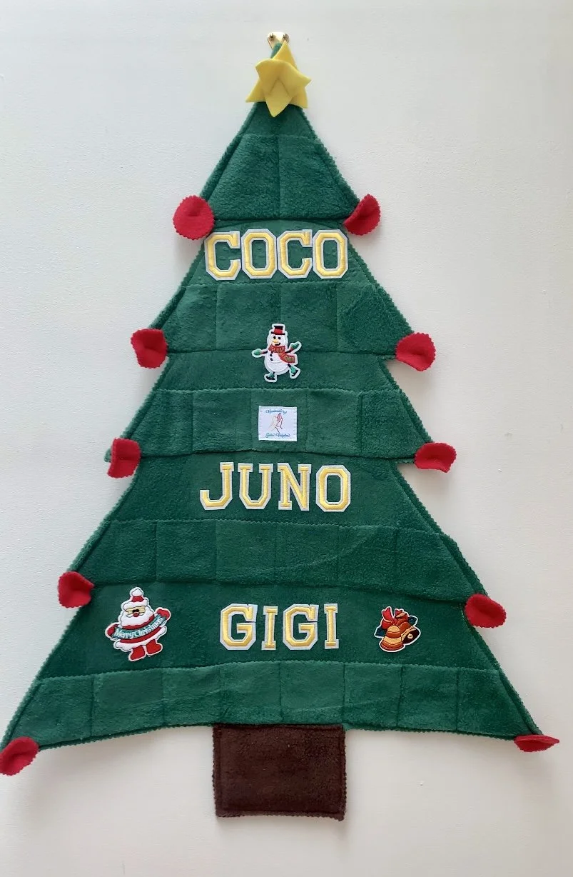 Dog Advent Calendar Snuffle pudding an interactive dog toy for mental stimulation, handmade slow feeder made in Ireland making the perfect local Christmas gift