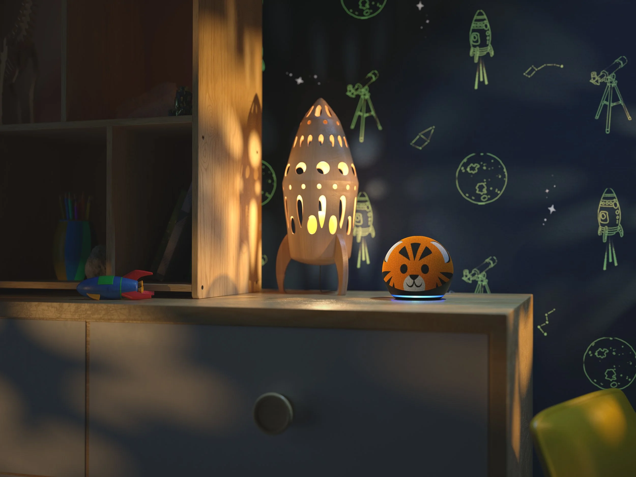 Echo Dot Kids Edition, Tiger, Space.jpg