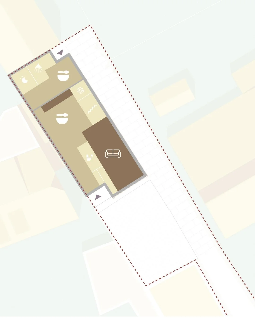 Rez-de-chaussée - Usages