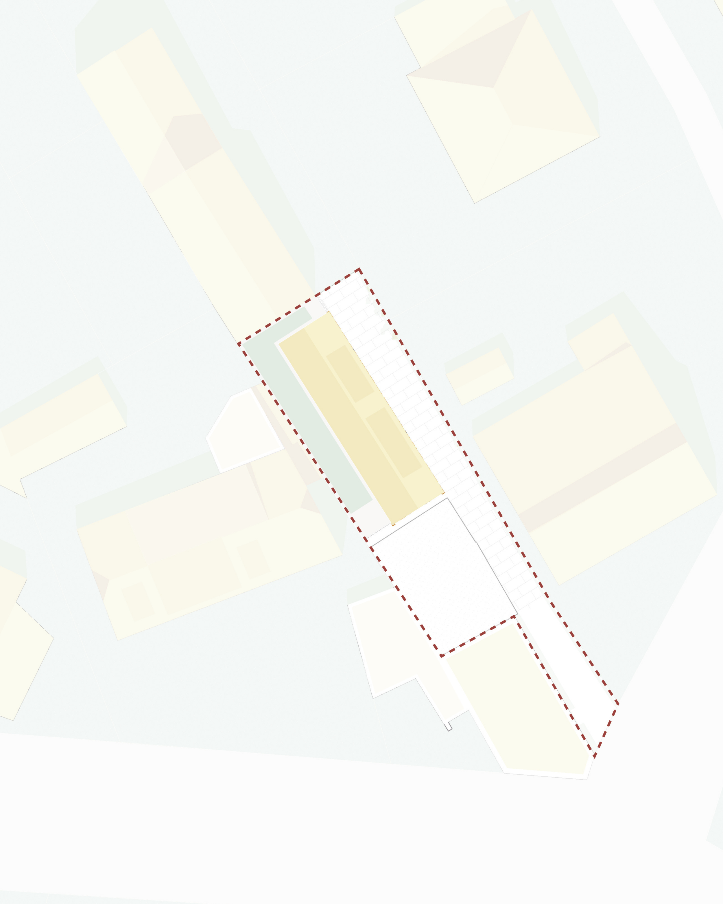 Plan de masse projeté