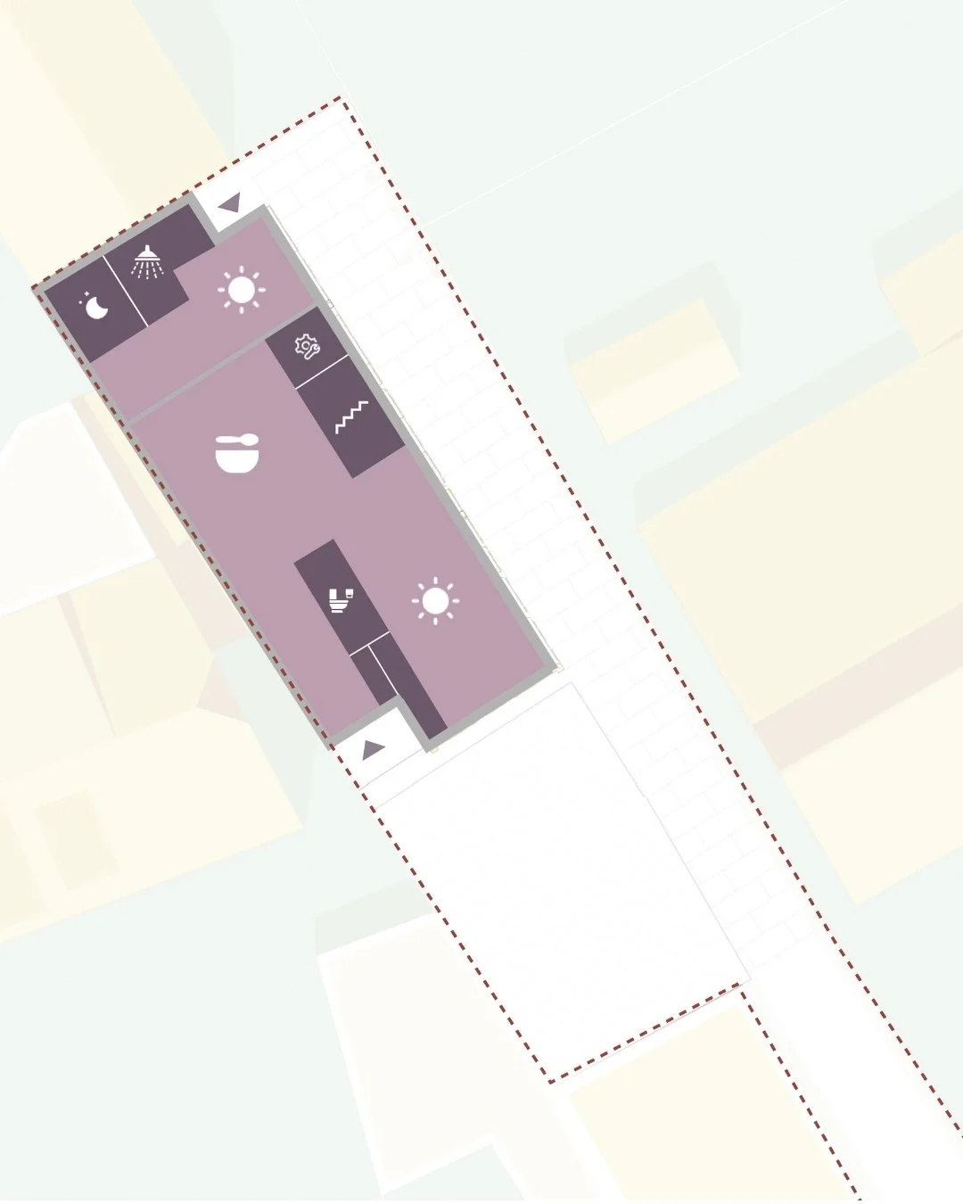 Rez-de-chaussée - Usages