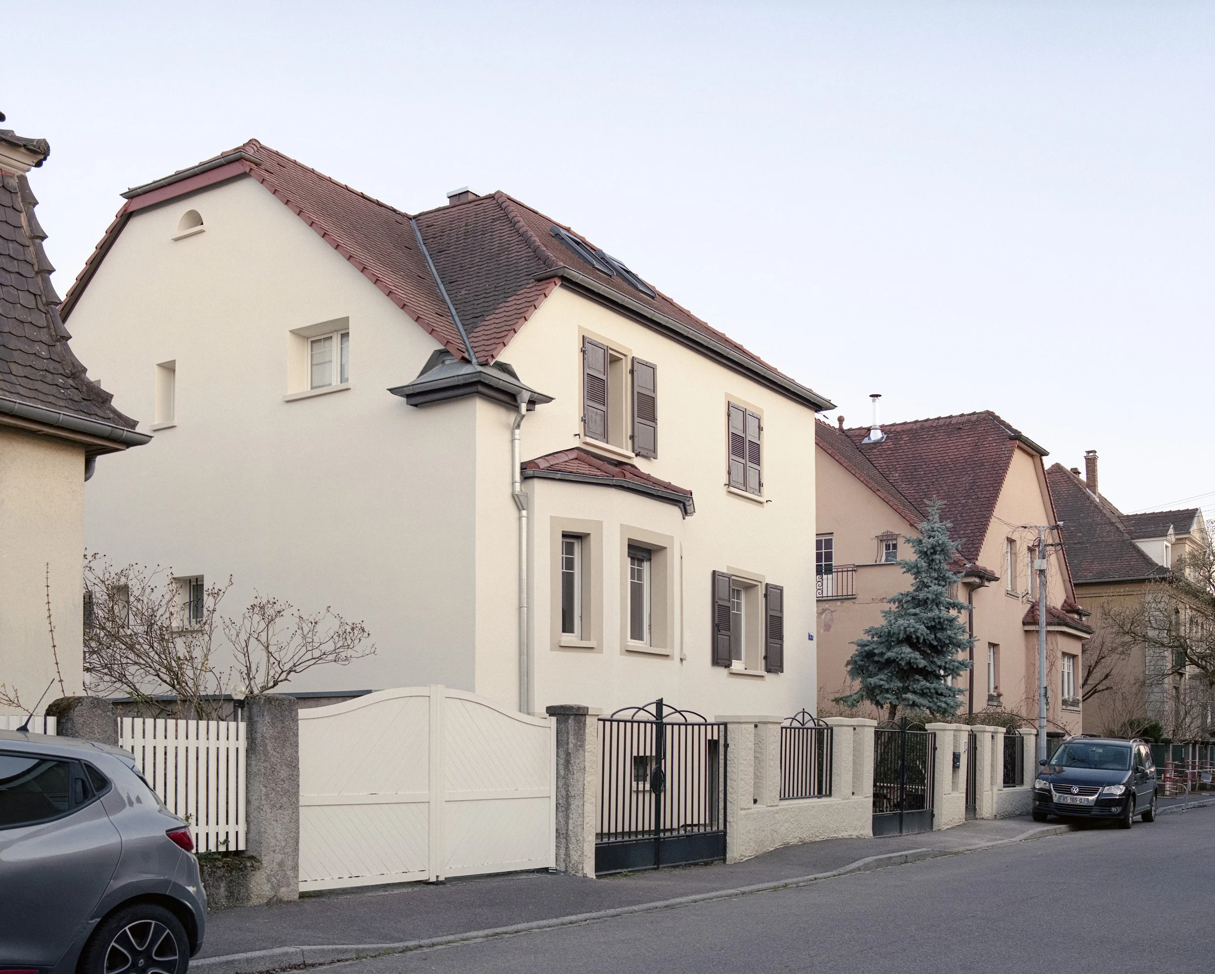 Rénovation d'une maison de maître  située dans le plus ancien faubourg de Strasbourg.