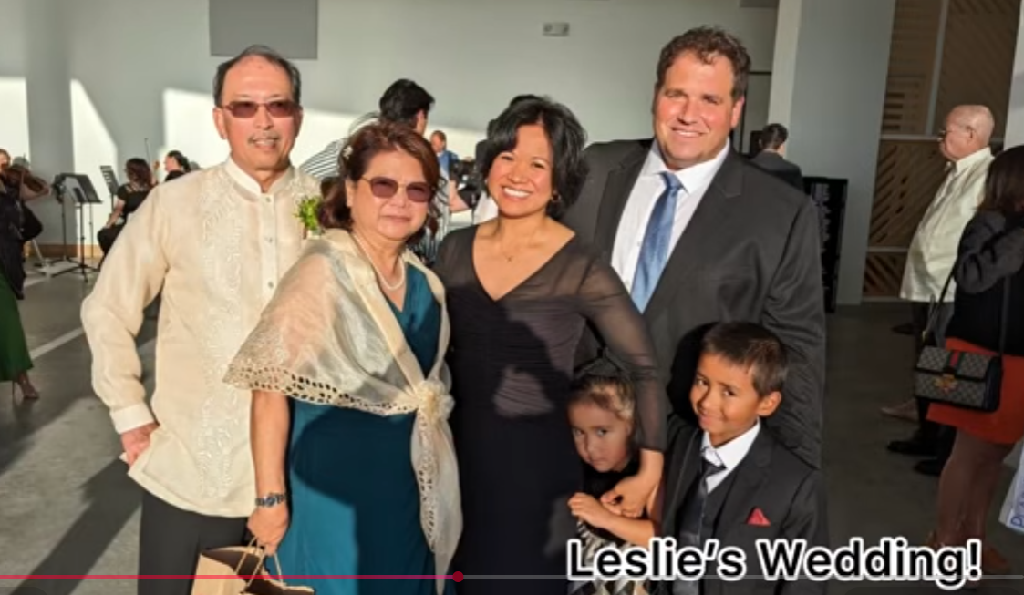 The Sieverts at Leslie's San Diego Wedding