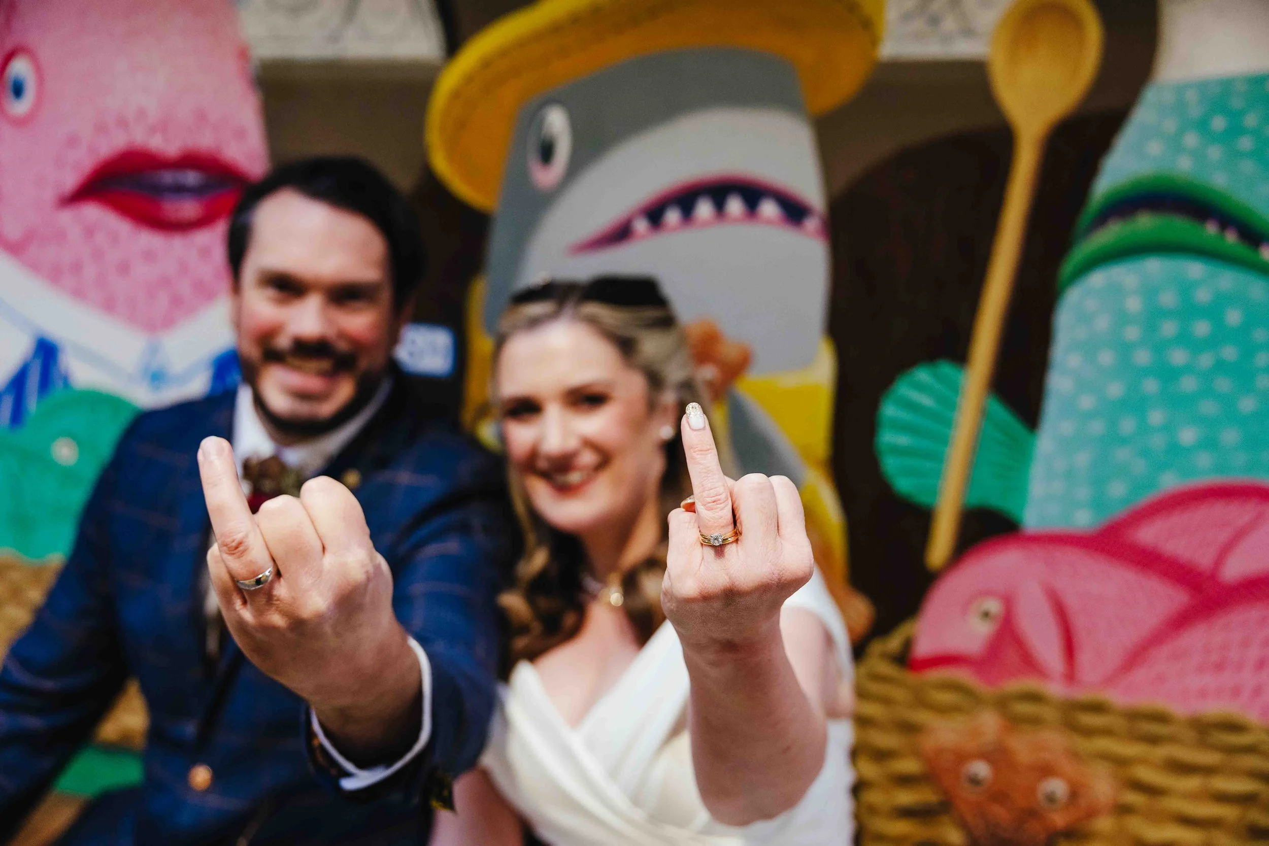 Winter wedding at the Bristol Registry Office