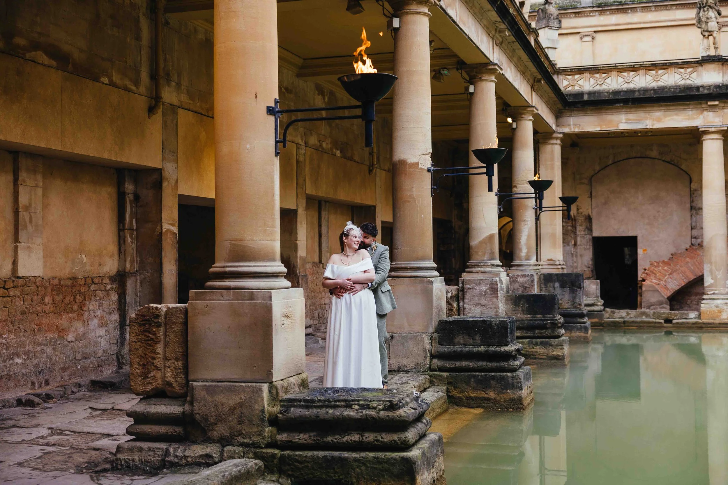 Roman Baths Wedding