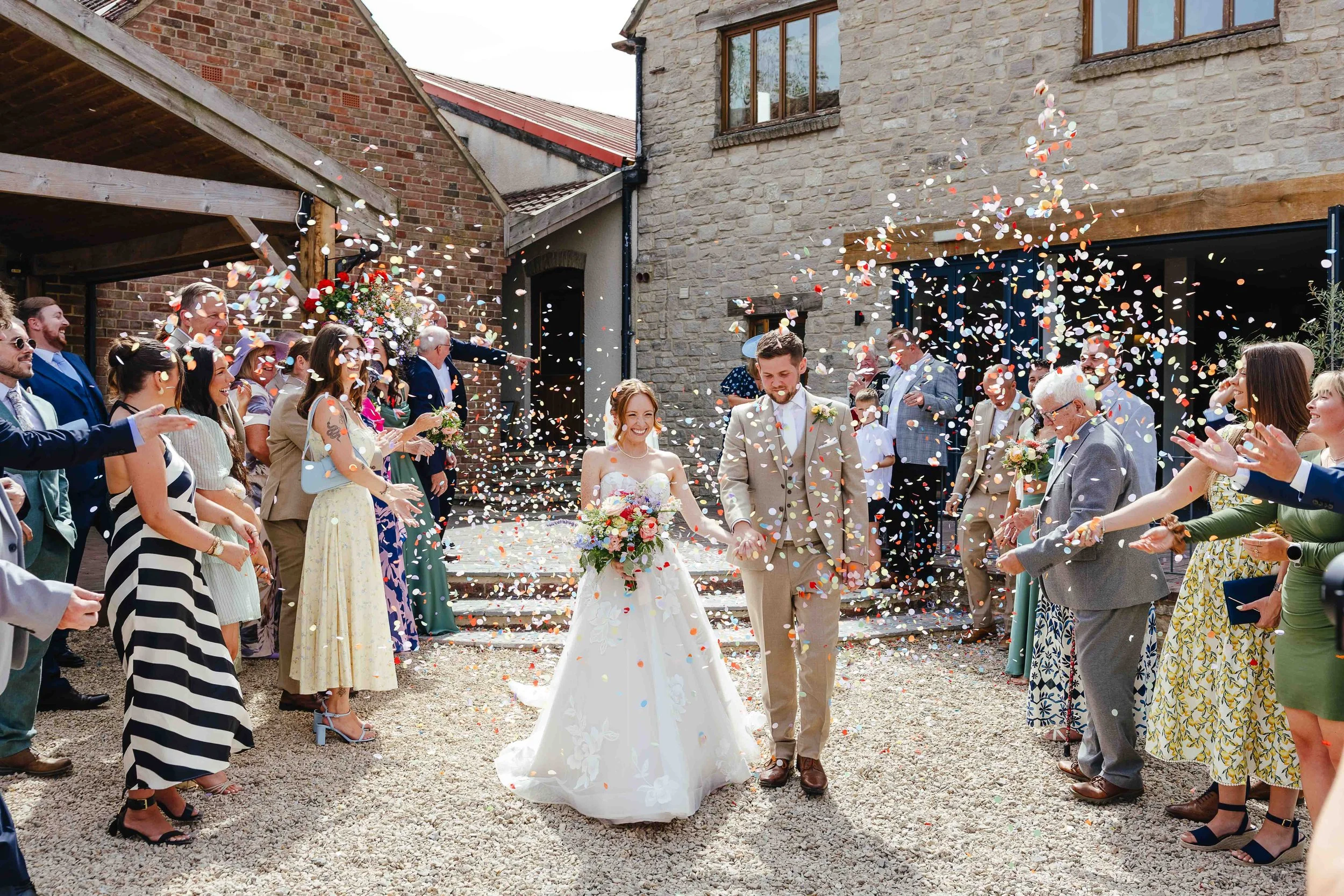 The Barn at Berkeley confetti