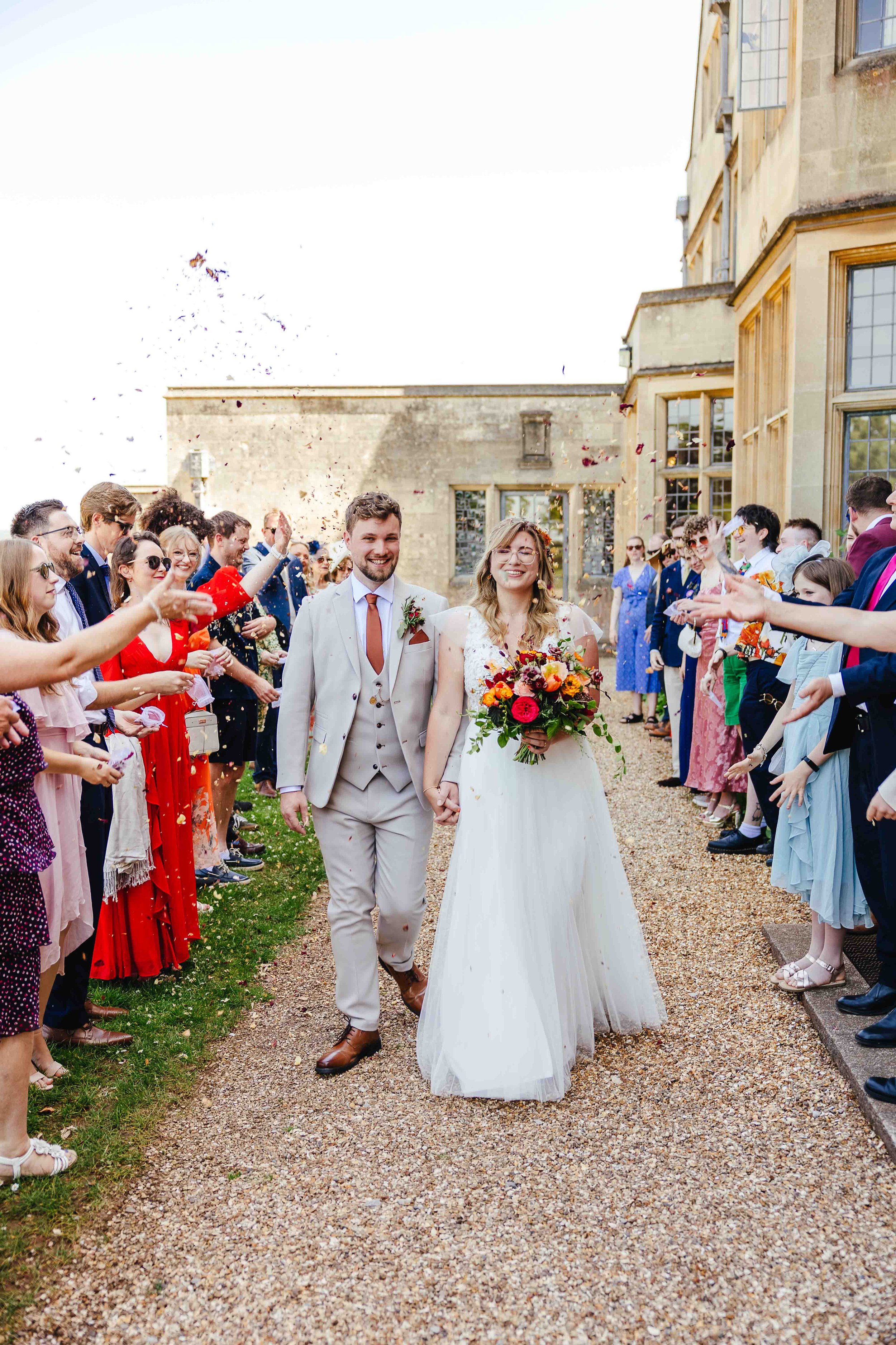 Coombe Lodge confetti
