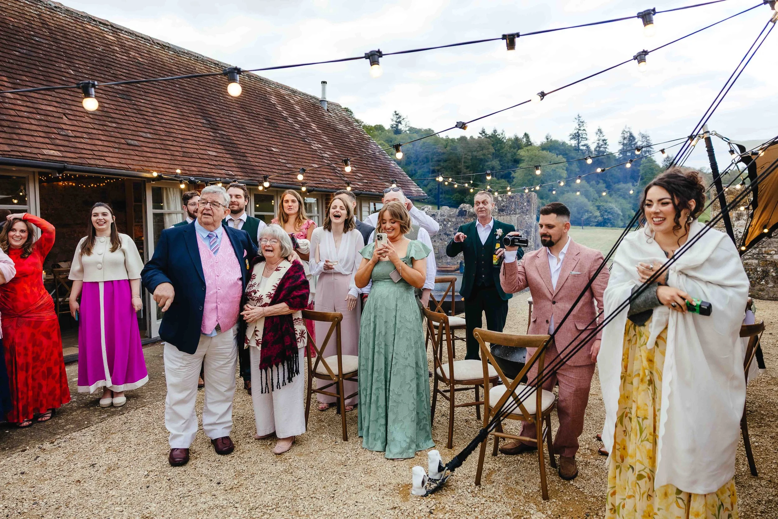 Family at Deer Park Barn, Fonthill Estate